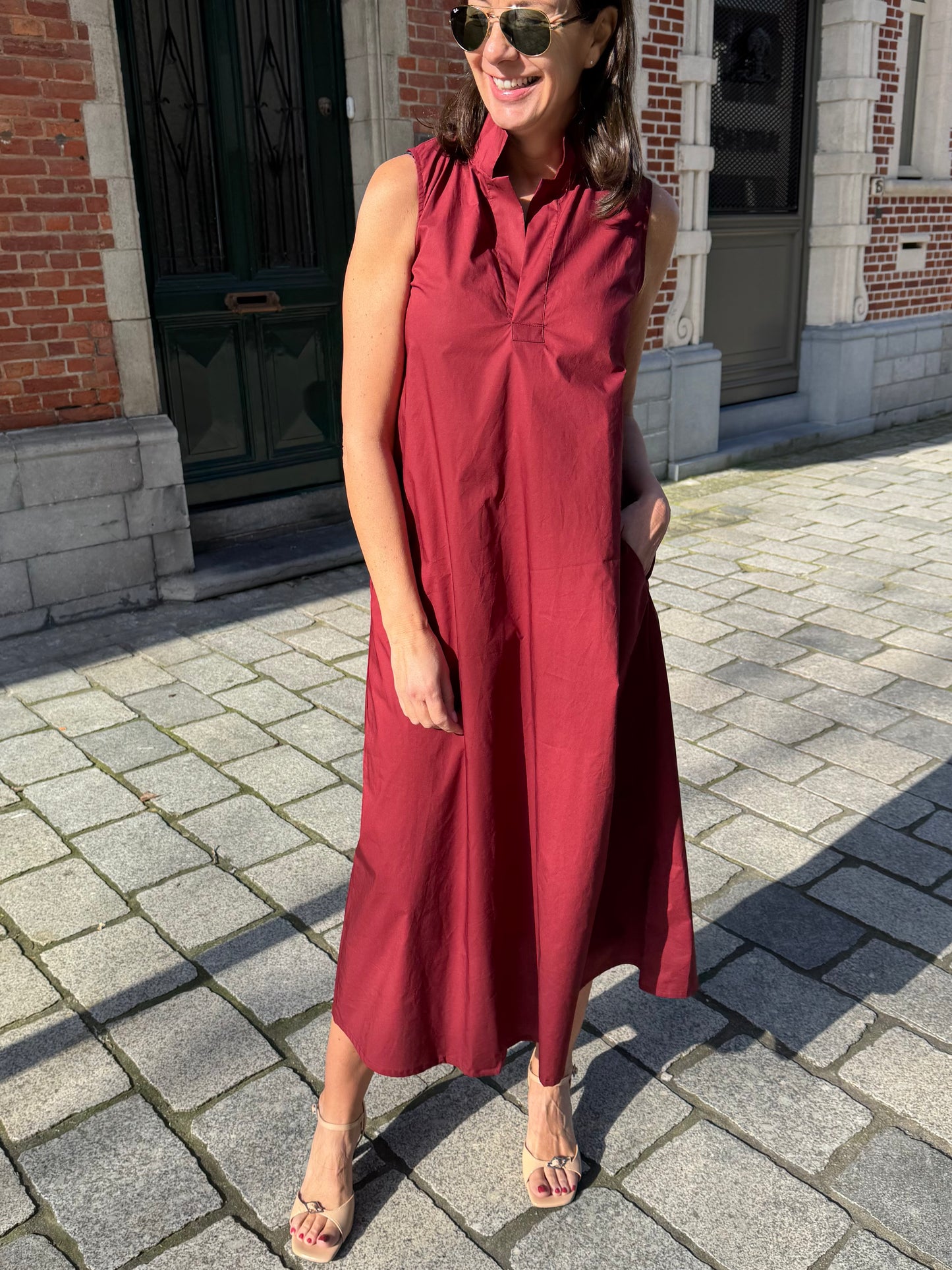 JCSophie Jurk Liz Bordeaux Rood