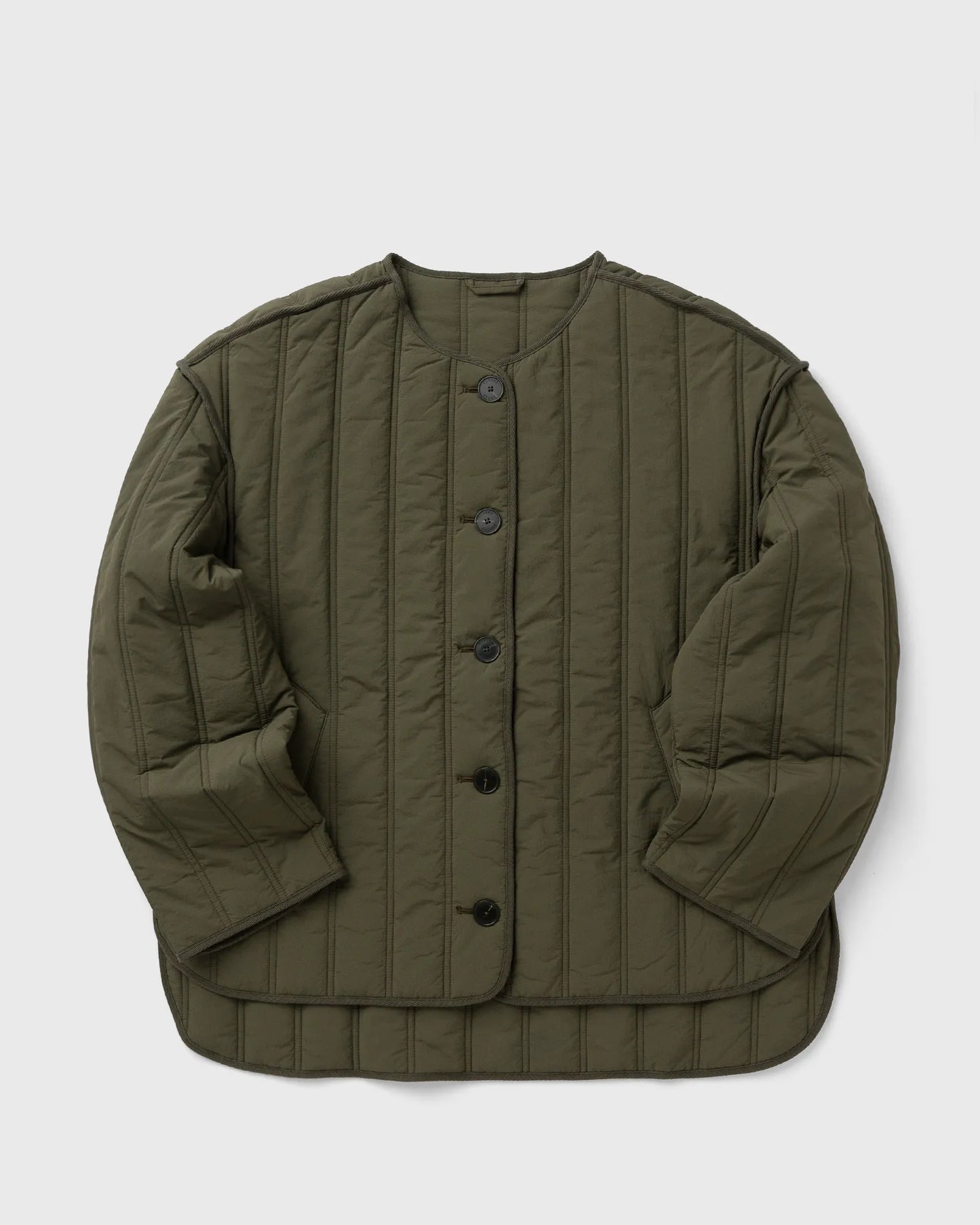 Closed Jas Quilted Forest Green