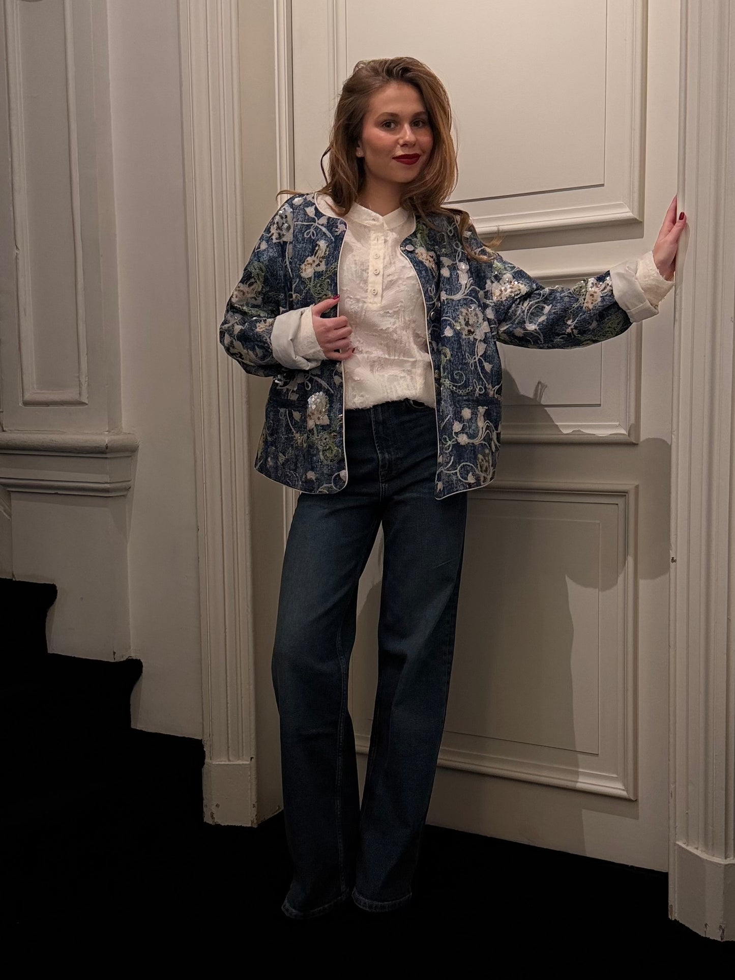 Coster Copenhagen Jas Denim Sequins