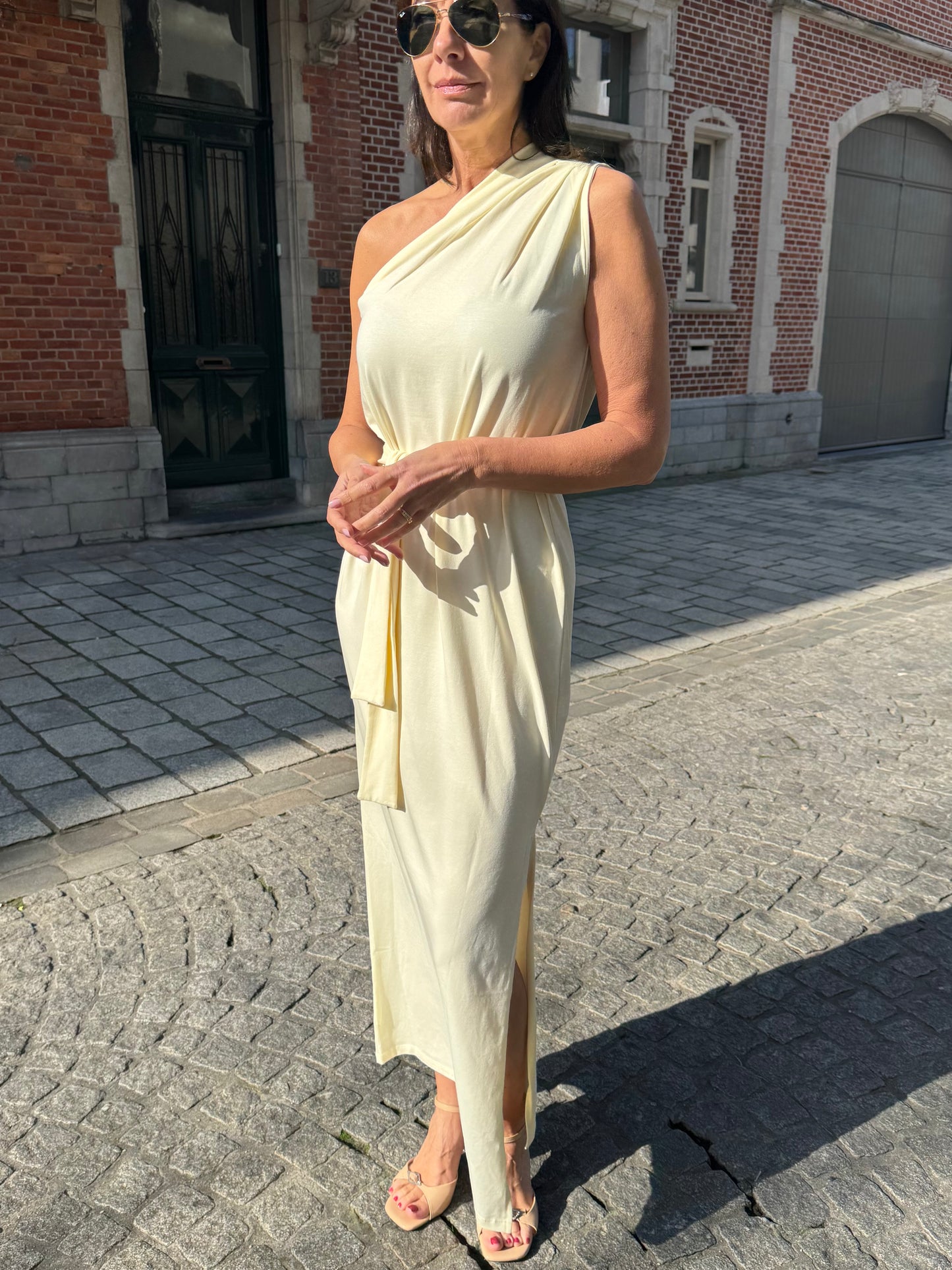 Re/Born Jurk Due Butter