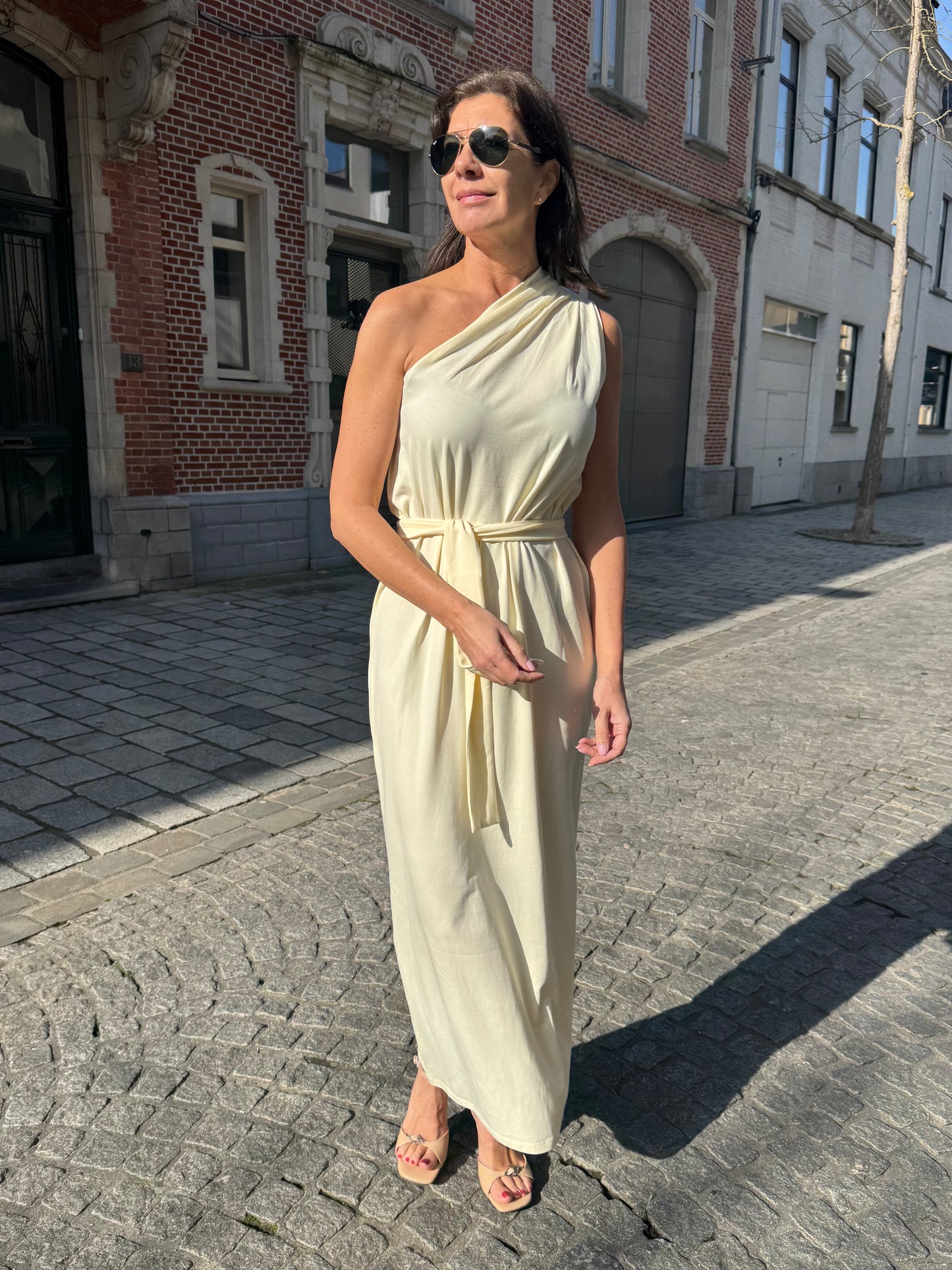 Re/Born Jurk Due Butter