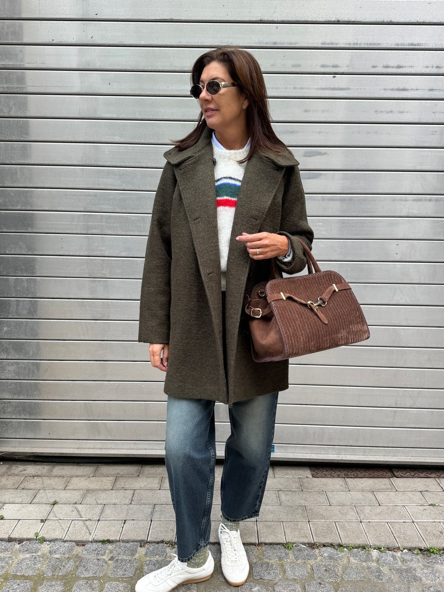 Samsoe Samsoe Mantel Sahanne Deep Forest