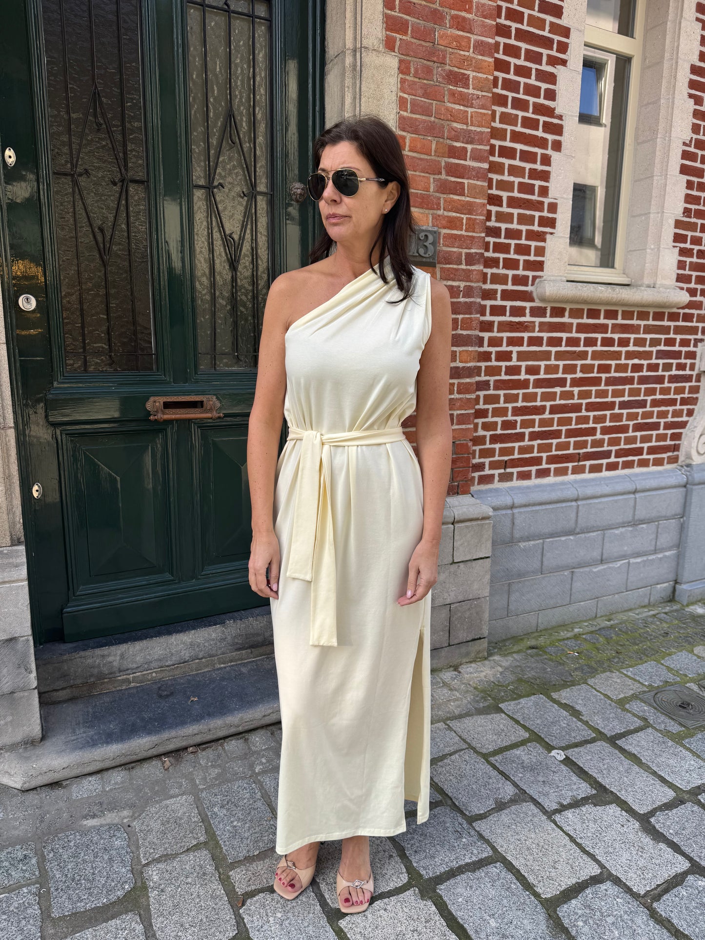 Re/Born Jurk Due Butter