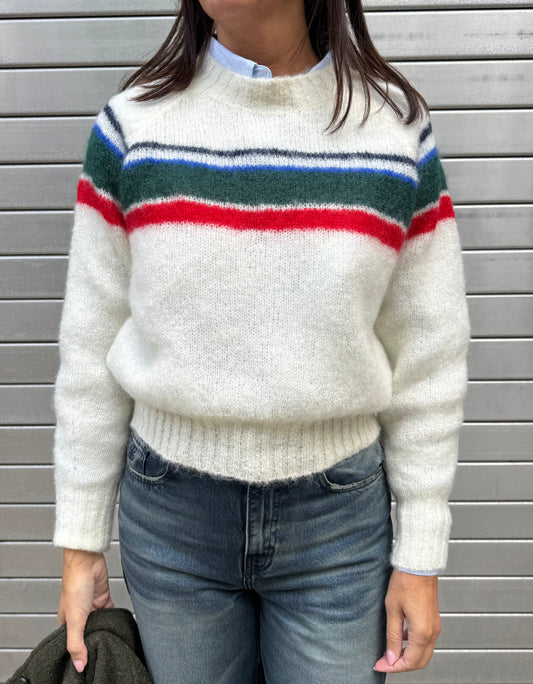 By-Bar Pull Liam Stripe Off White