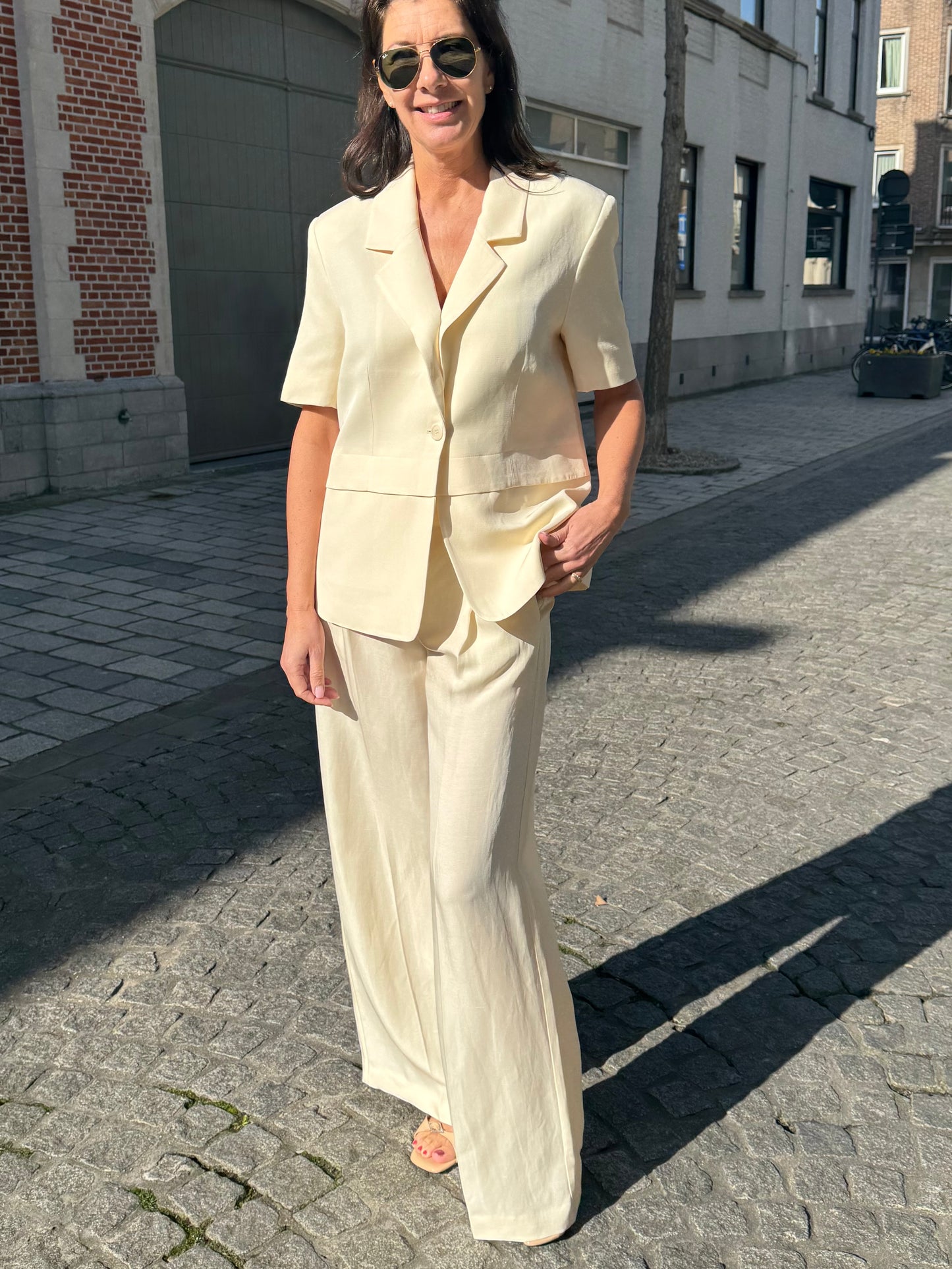 Liv The Label Blazer Sienna Buttercream