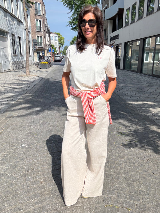 Re/Born Broek Lana Raw Linen