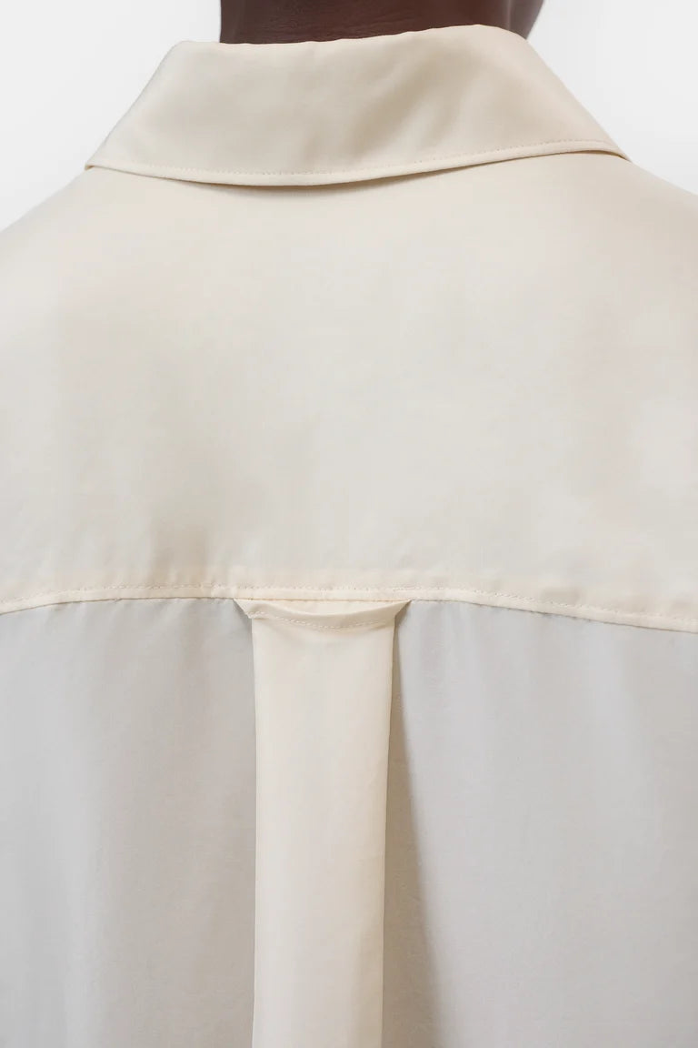 Closed Bloes Zijde Ecru