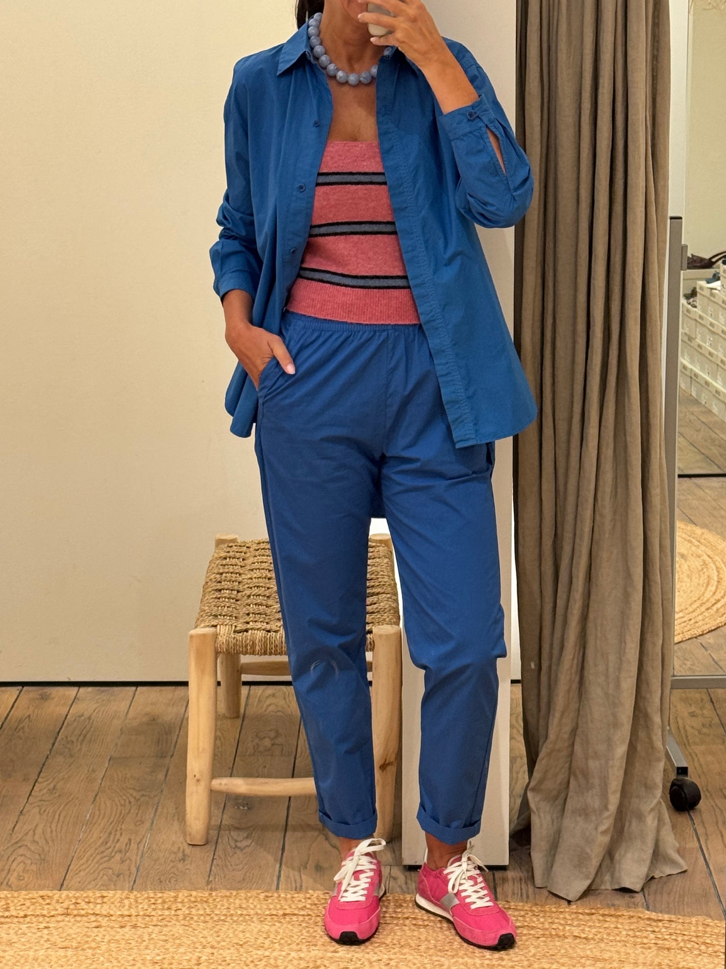 OUTLET Rue de Tokyo Bloes Shelby Lapis Blue