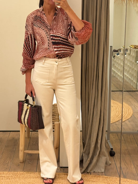 OUTLET Janice Jeans Jagger Beige