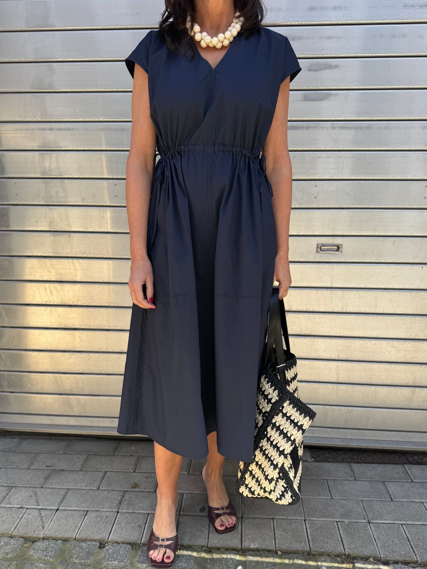 Rue de Tokyo Jurk Dalila Dark Navy