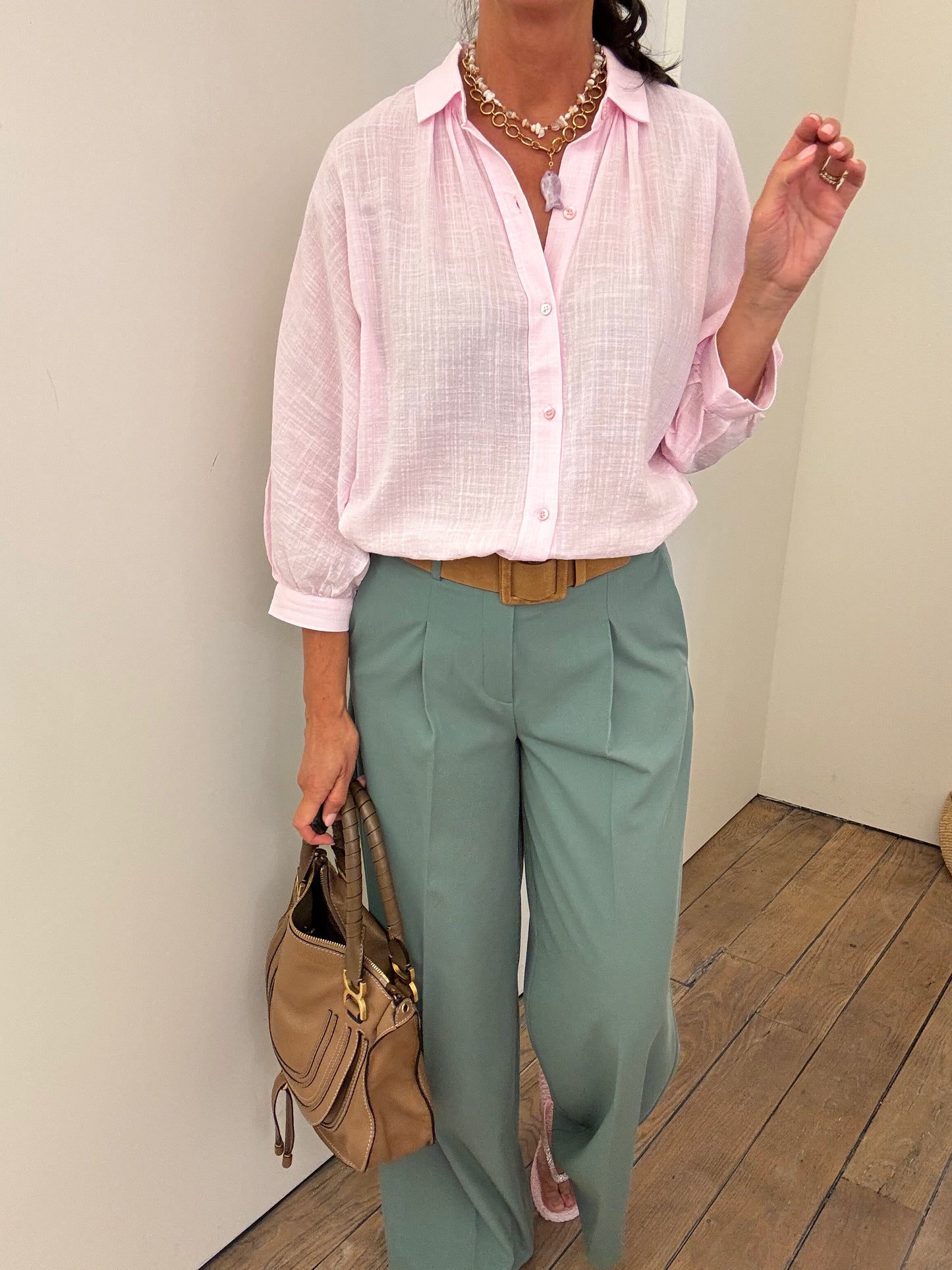 Liv The Label Broek Logan Green