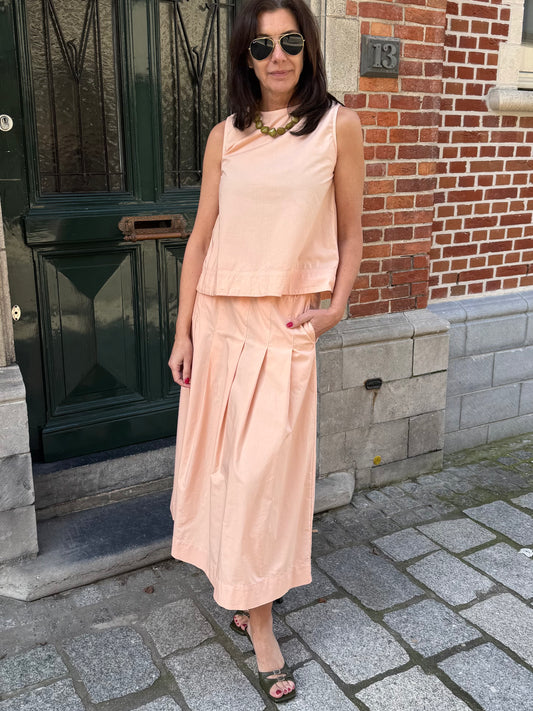 Rue De Tokyo Top Sharren Beige Rose