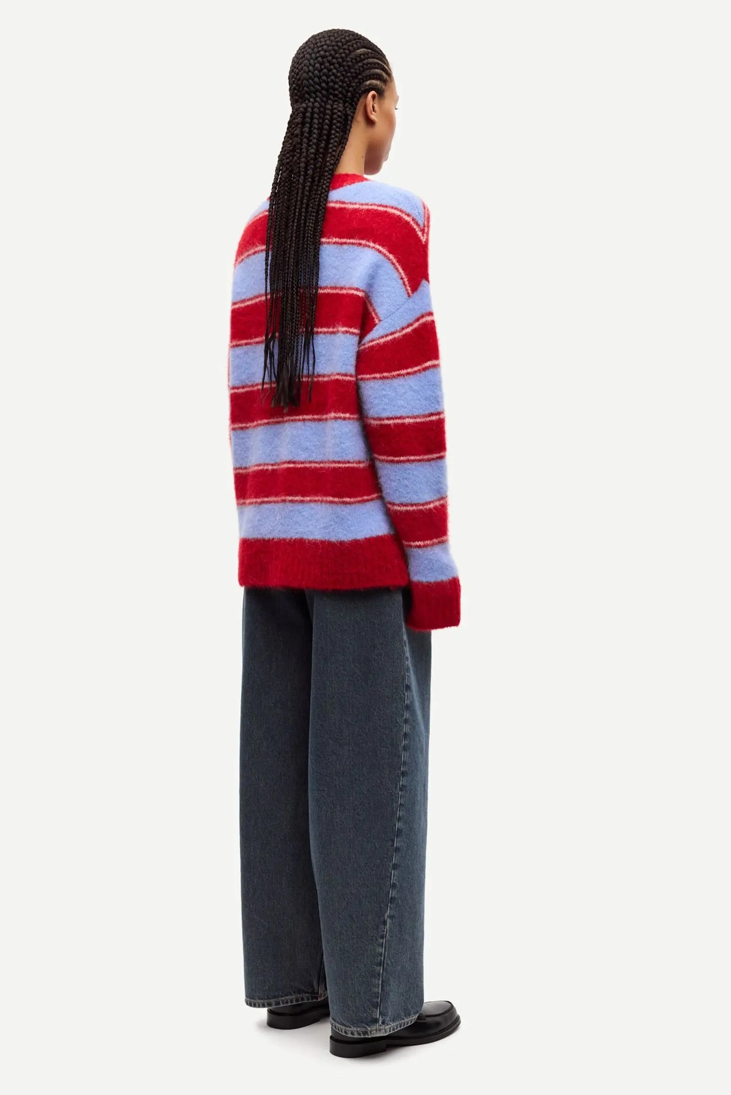 Samsoe Samsoe Pull Sajeanne Haute Red Stripe