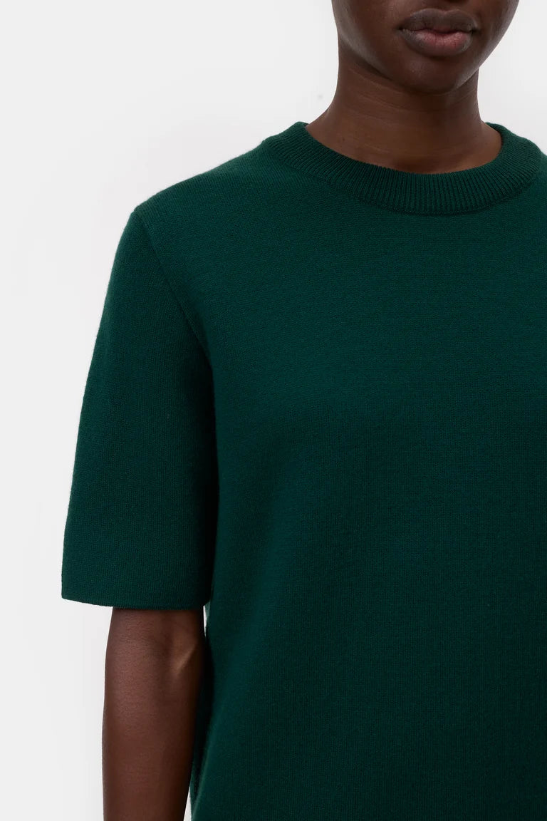 Closed Pull Korte Mouw Royal Green