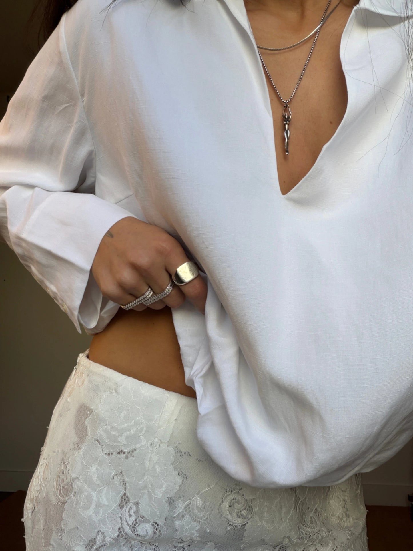 Samsoe Samsoe Bloes Sadaphine White