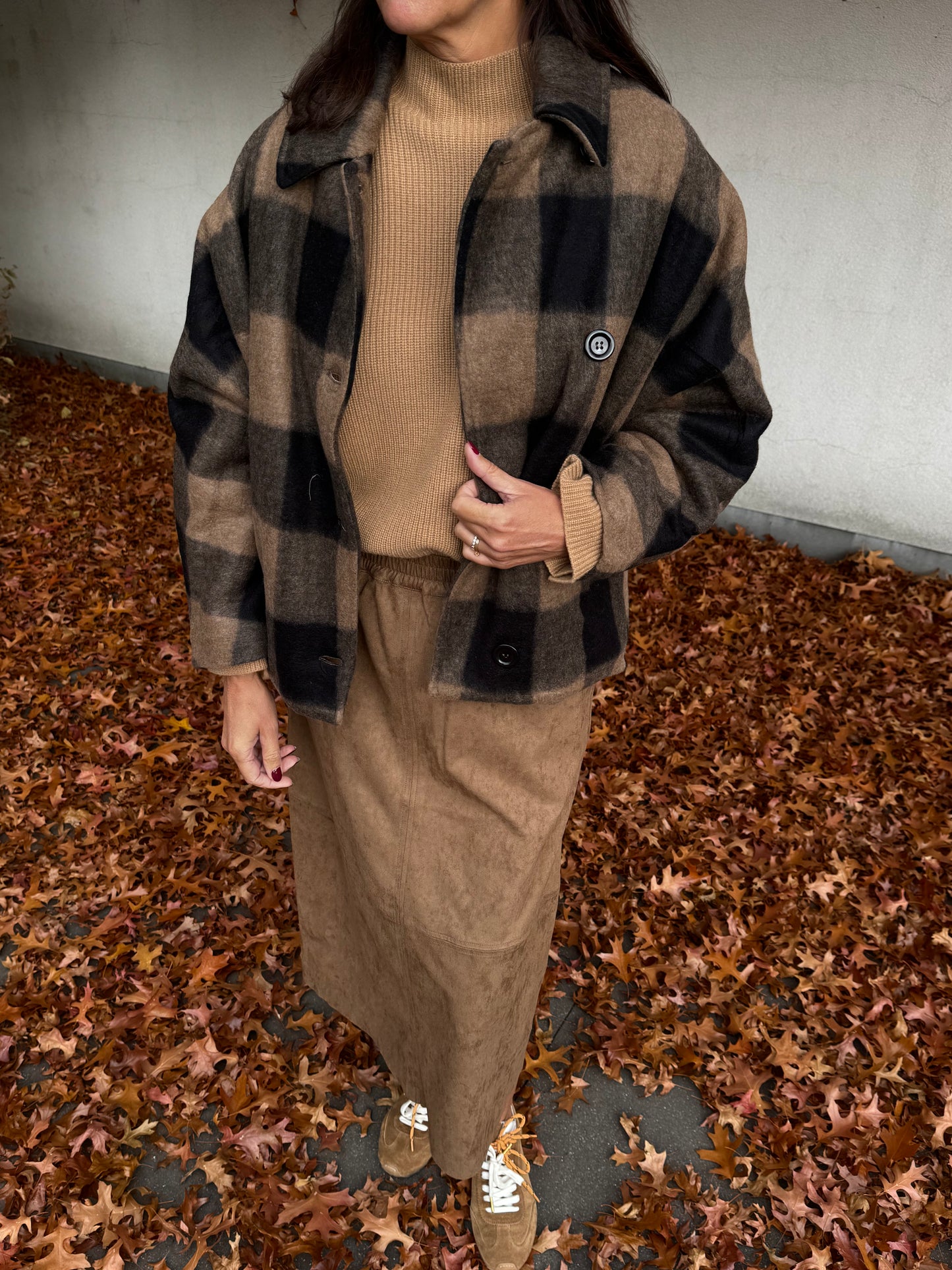 Liv The Label Jas Hazel Camel / Black Check