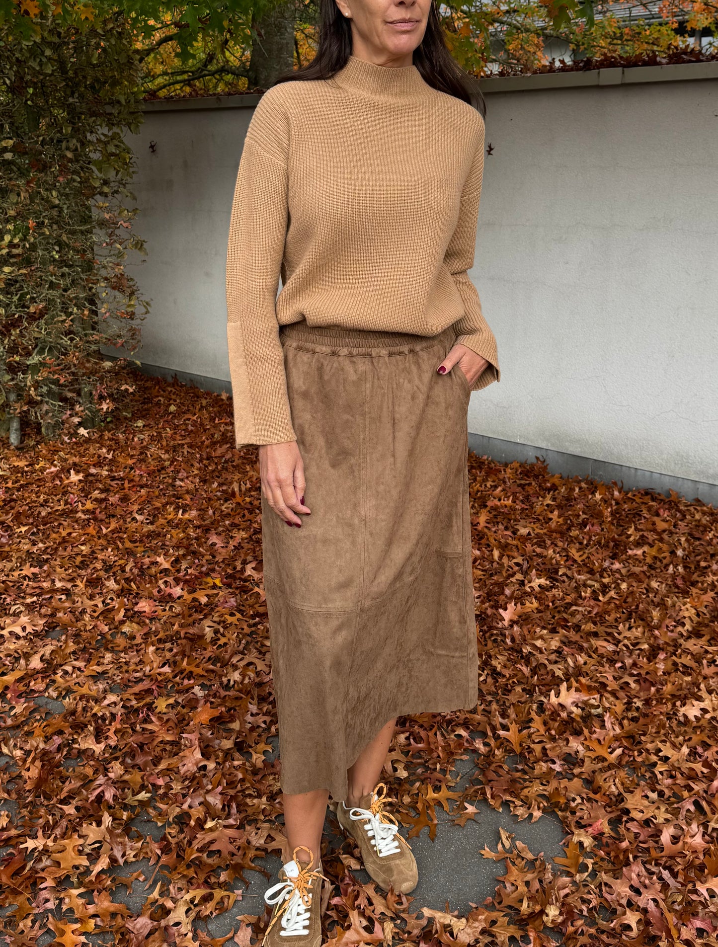 Coster Copenhagen Rok Lang Romy Golden Brown