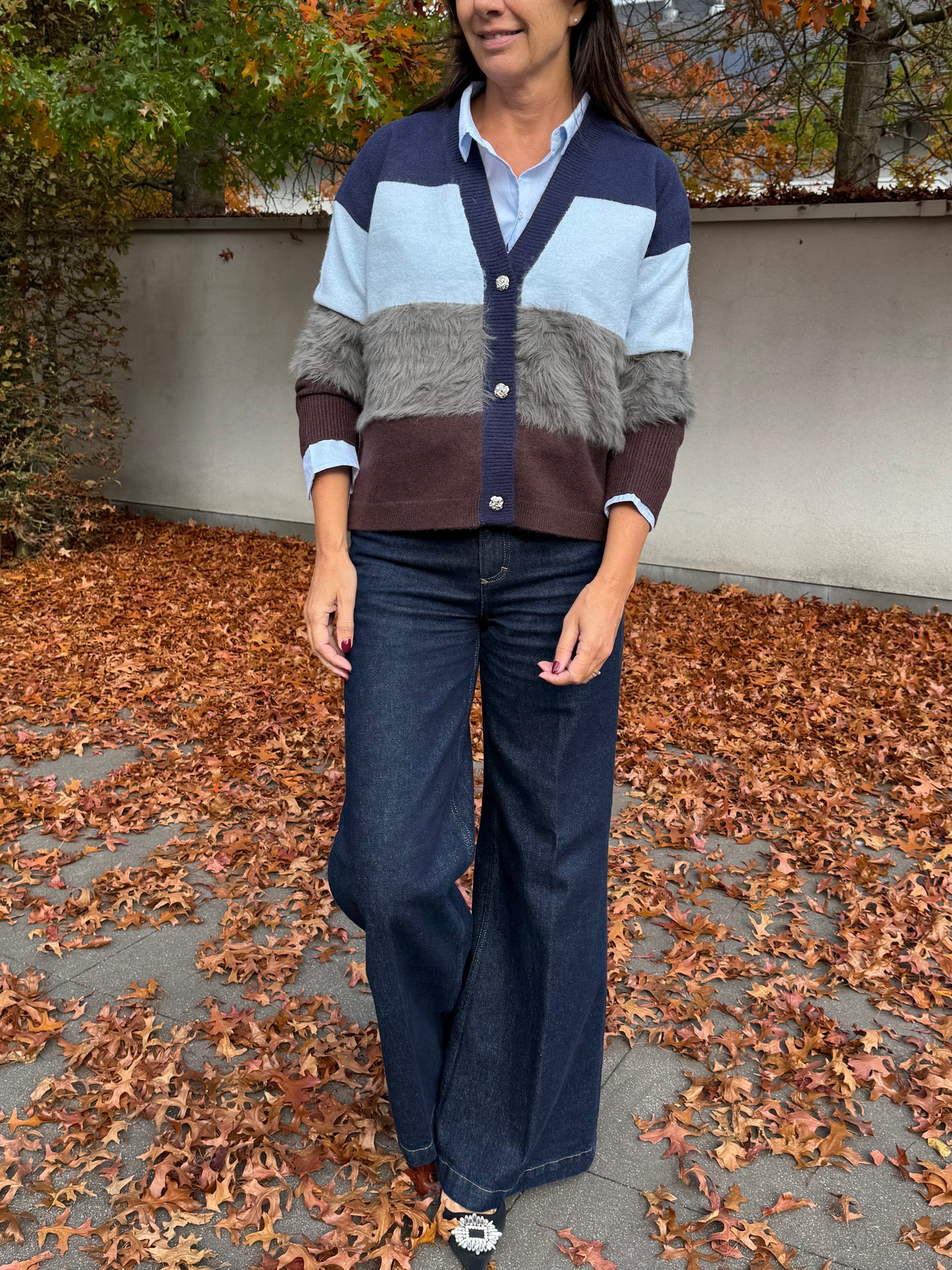 Coster Copenhagen Cardigan Colorblock Mix