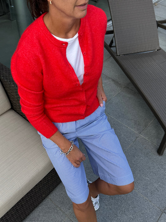 Samsoe Samsoe Cardigan Nor Flame Scarlet