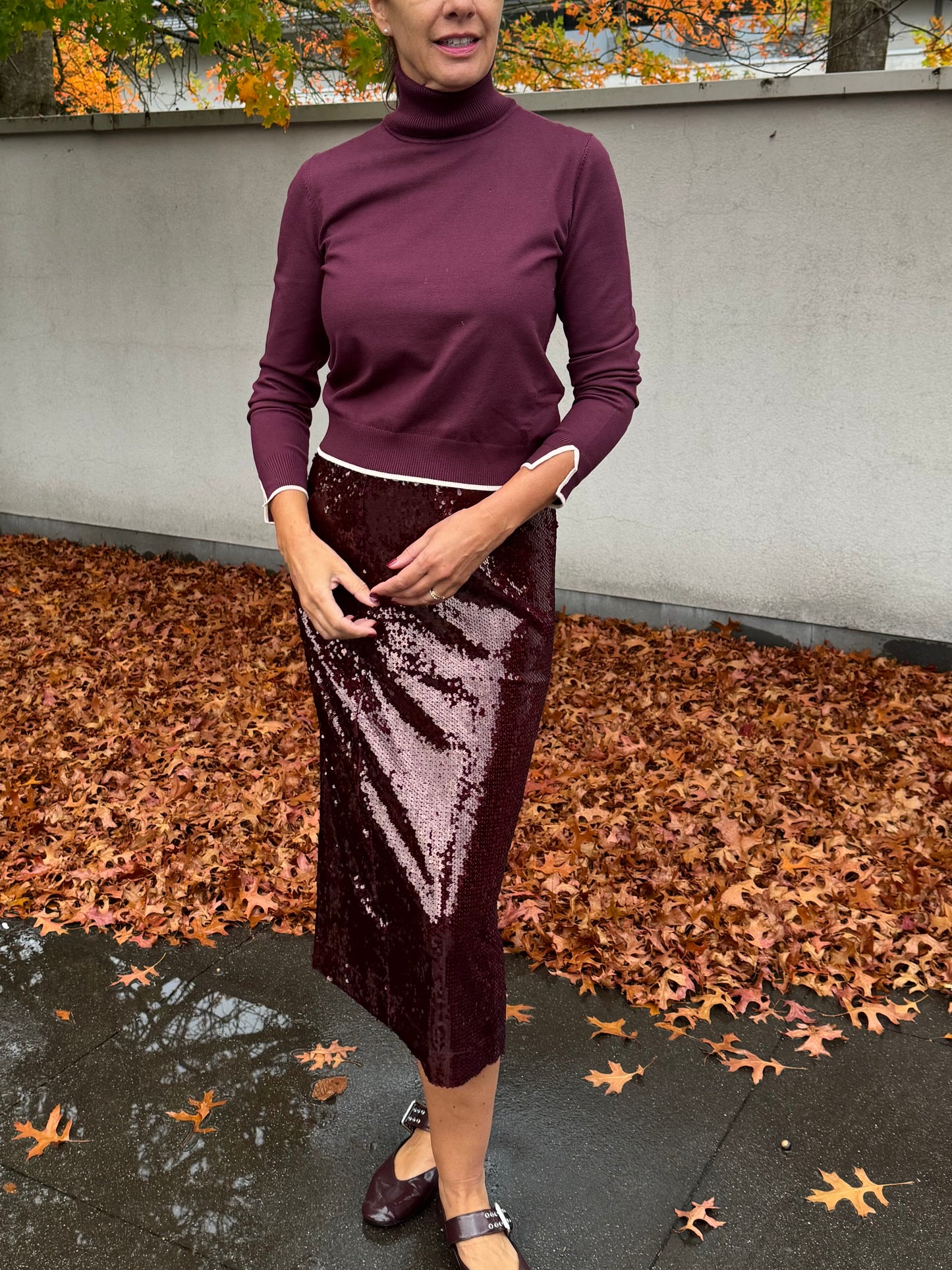 Minus Rok PSZidda Pailletten Cordovan