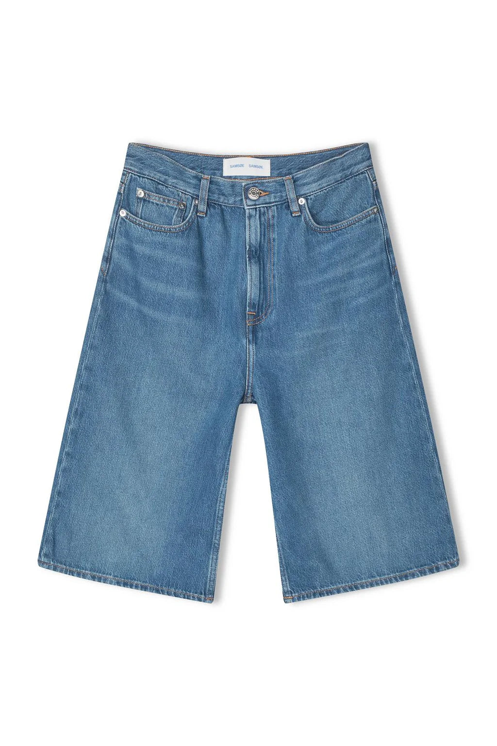 Samsoe Samsoe Short Sarebecca Fluid Denim