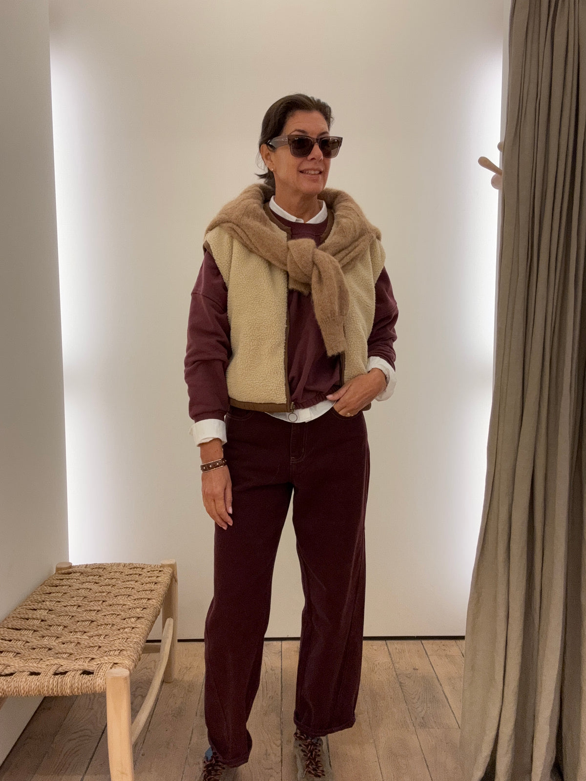 Jiji Broek Jeans Jeremy Bordeaux