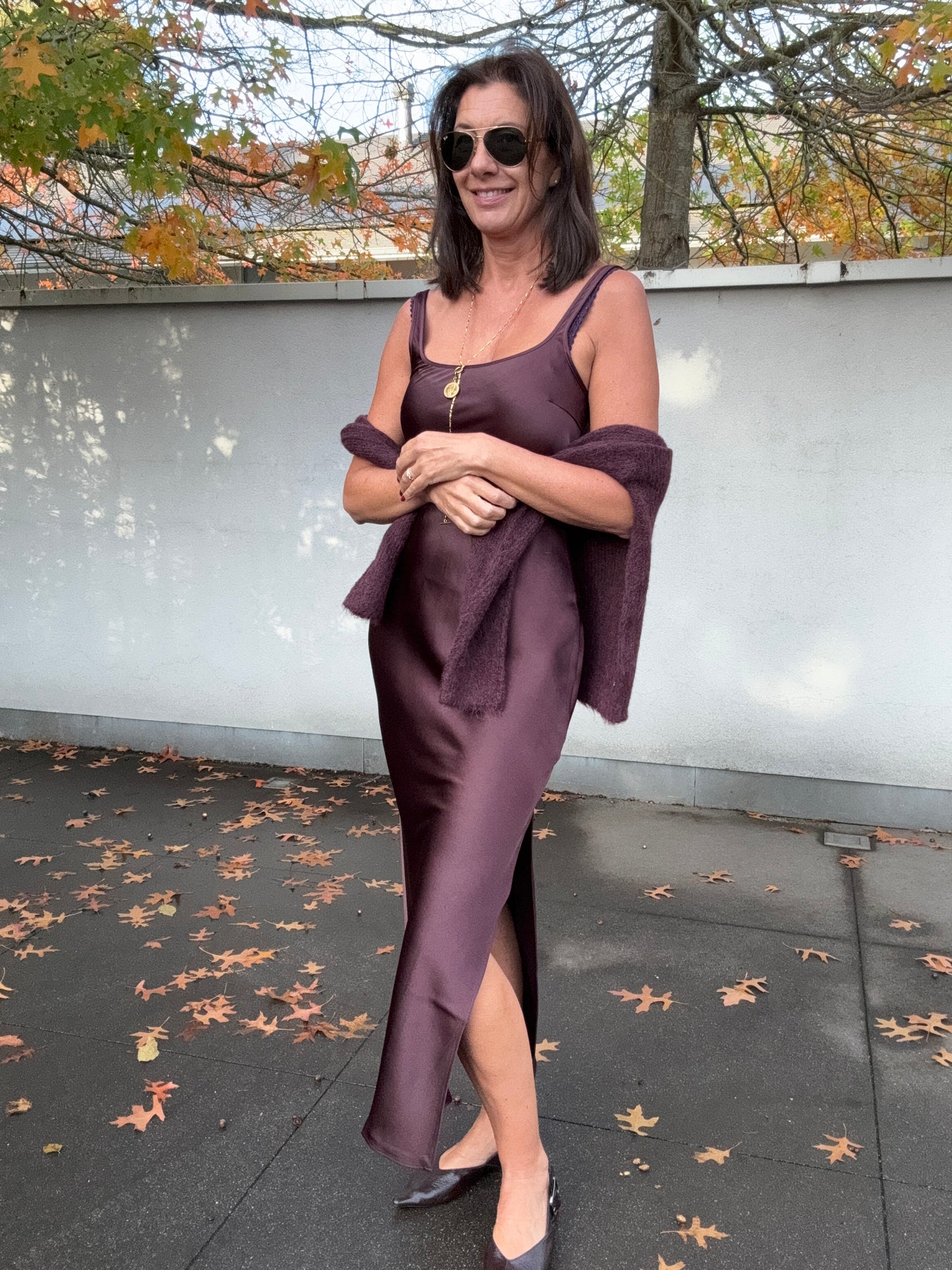 Samsoe Samsoe Jurk Sunna Fudge