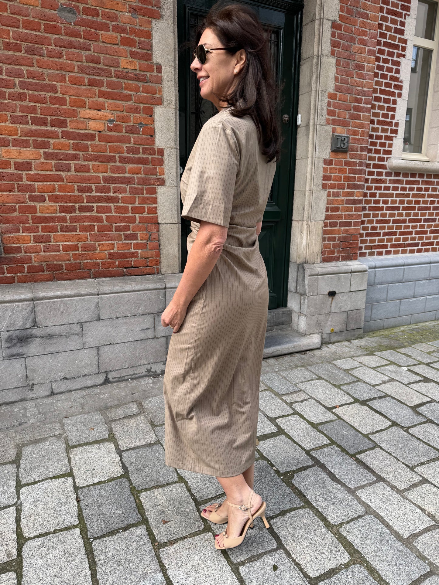 Jiji Studio Jurk Léandre Beige
