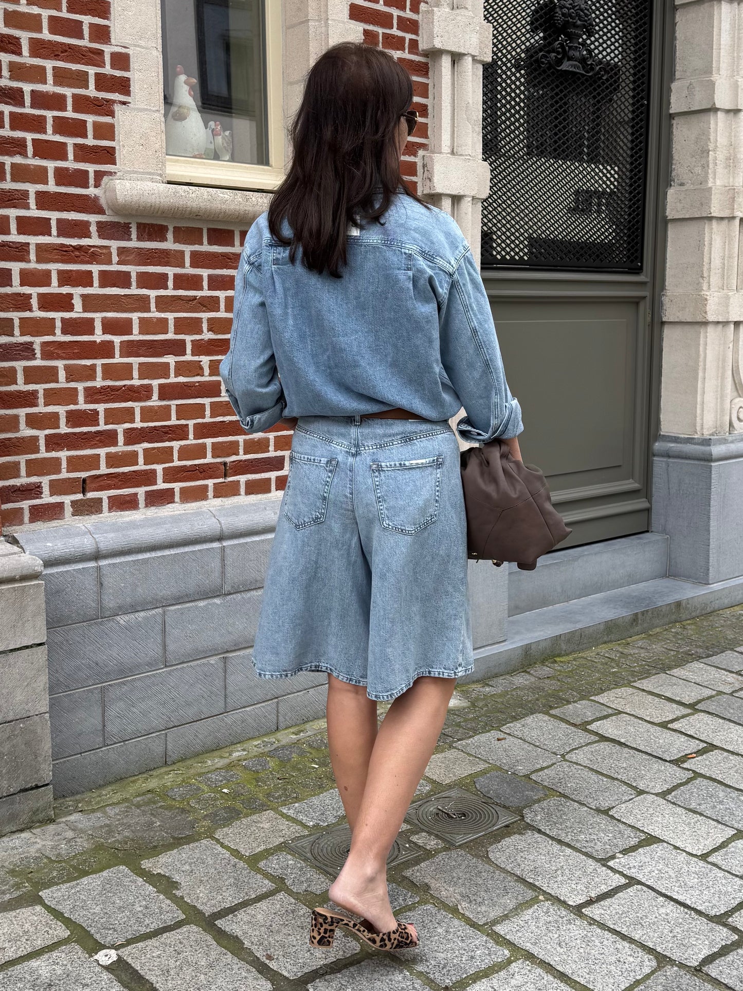 PNTS Bermuda The Gents Denim Blue