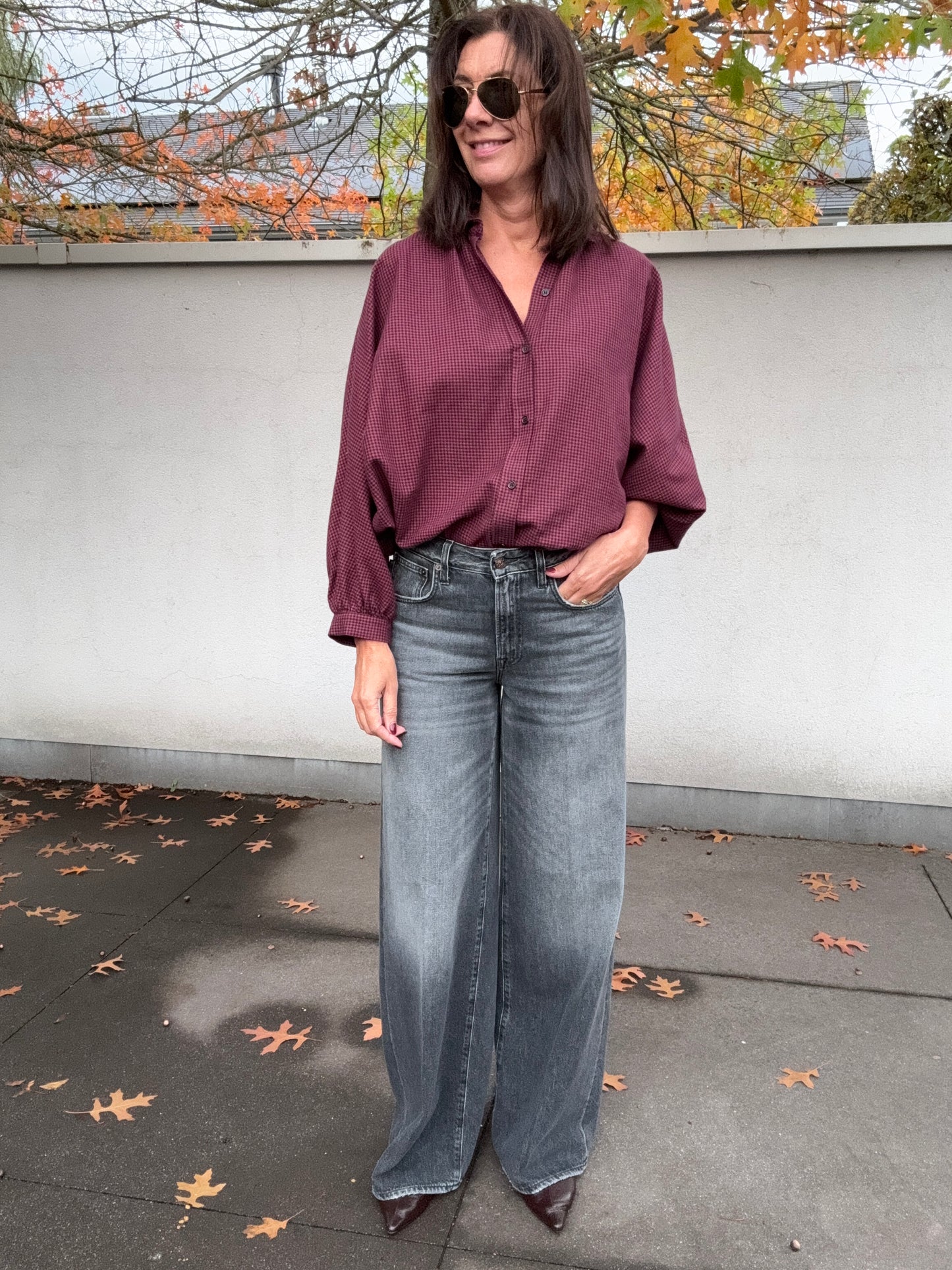 Liv The Label Bloes Mel Red Gingham