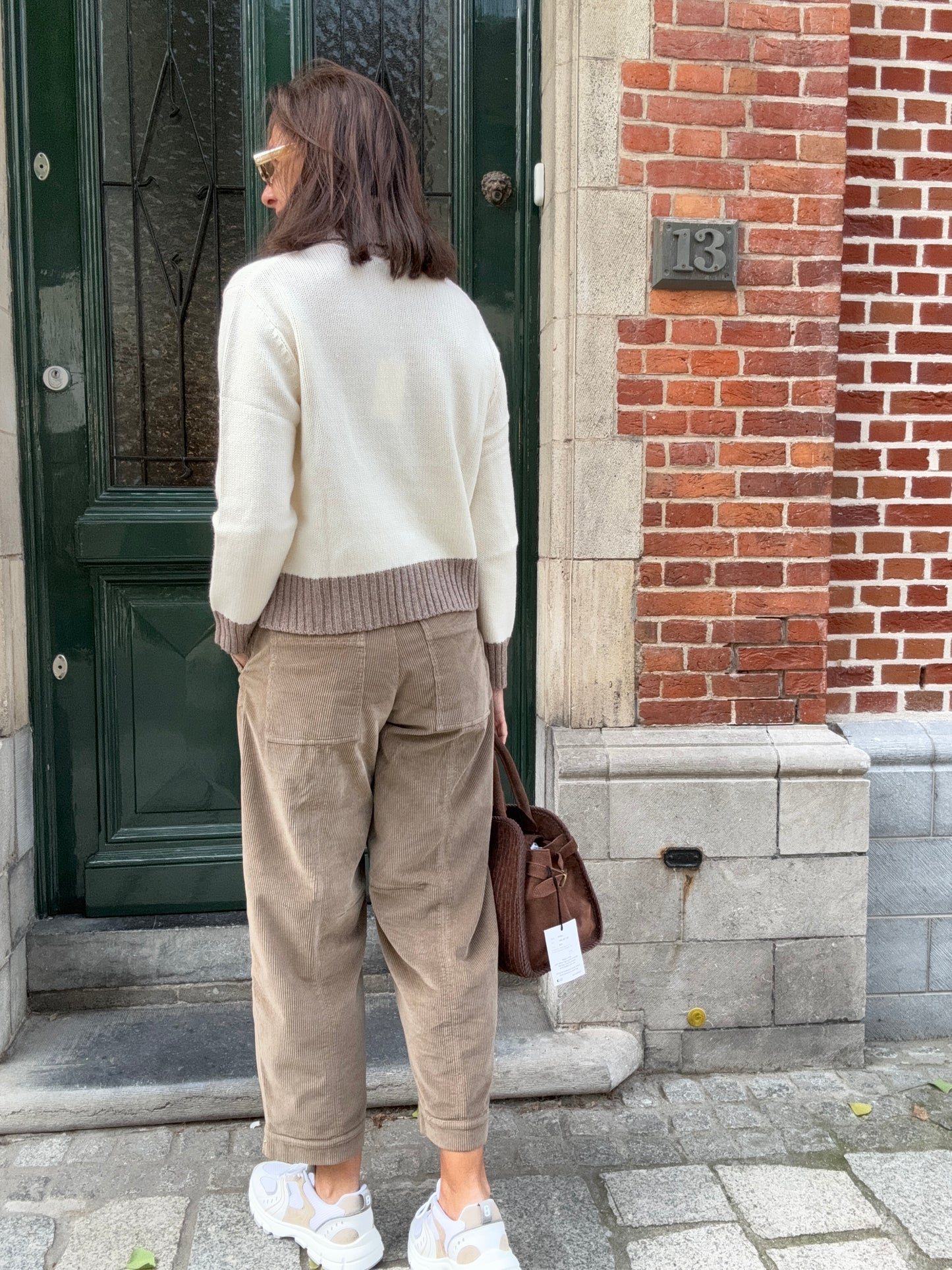 19.70Seventy Rolkraag Blended Wol Cream