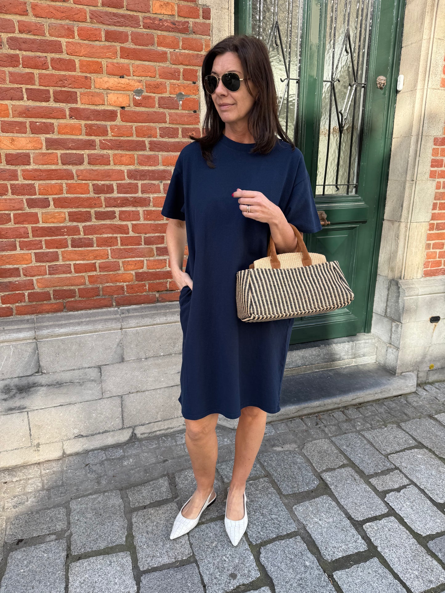 Rue de Tokyo Jurk Tatiana Navy