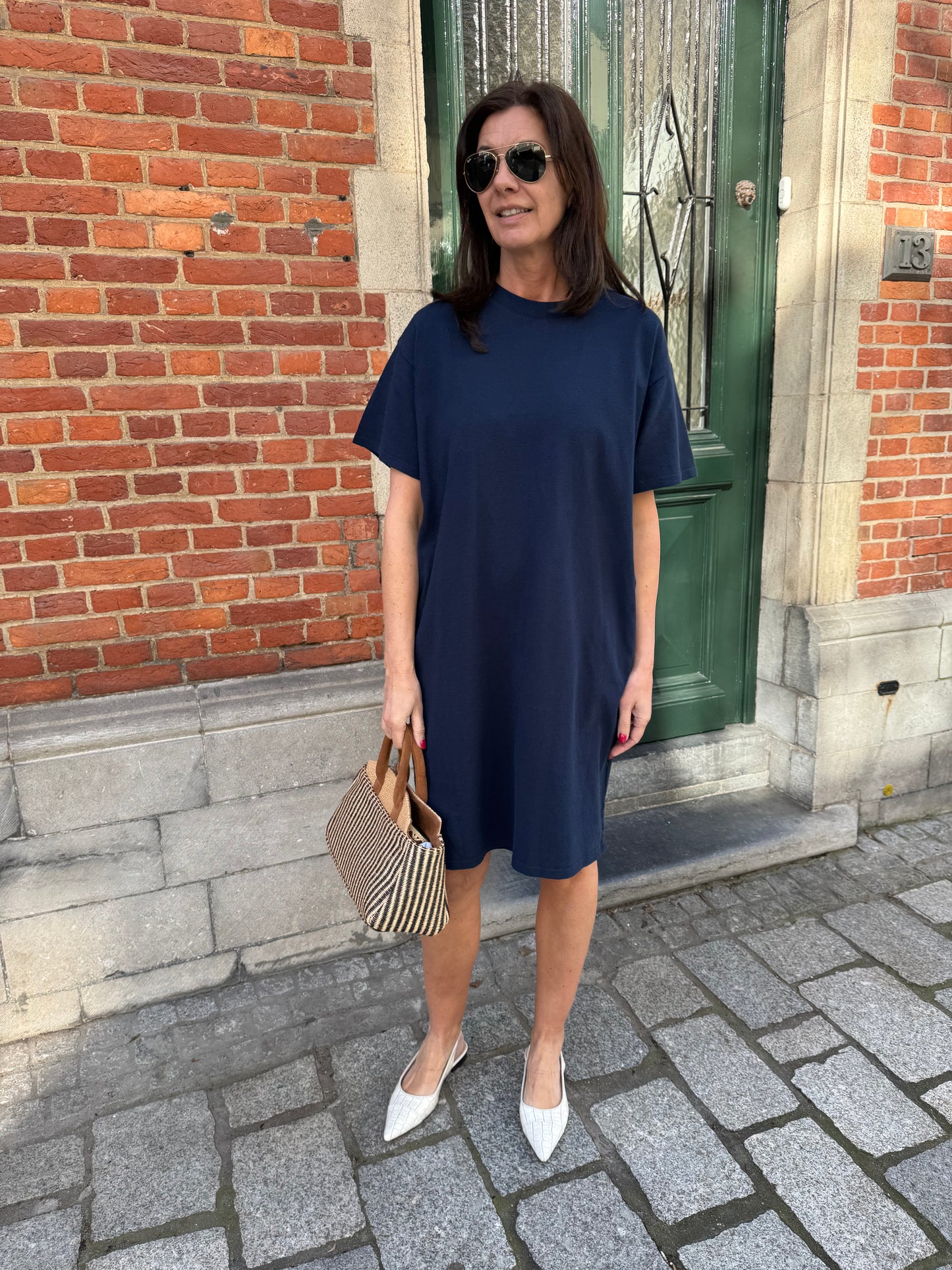 Rue de Tokyo Jurk Tatiana Navy