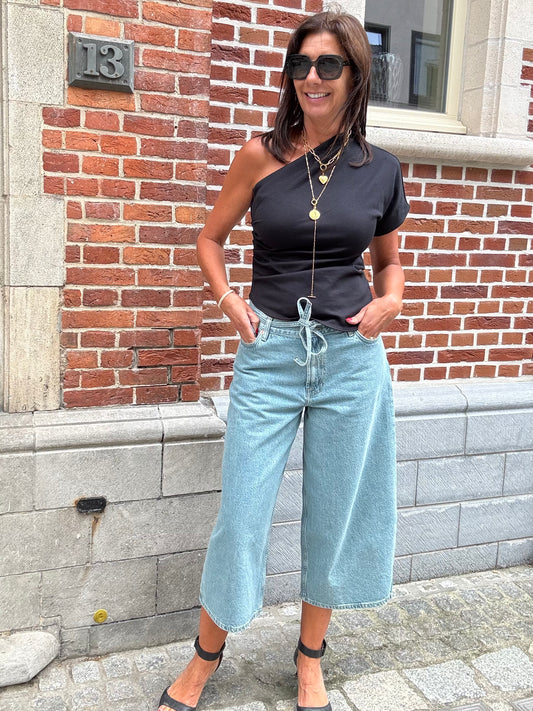 Samsoe Samsoe Jeans Culotte Saharper Caribbean Blue