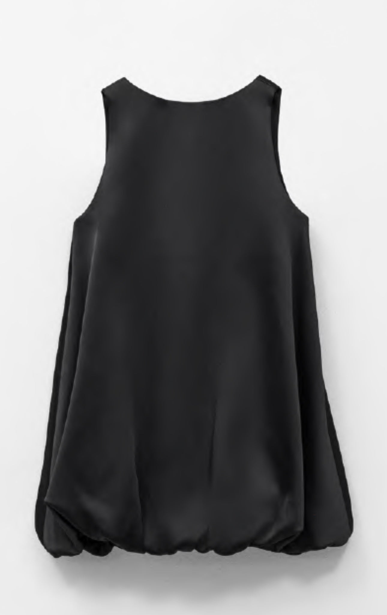 Eleh Jurk Kort Mouwloos Zwart