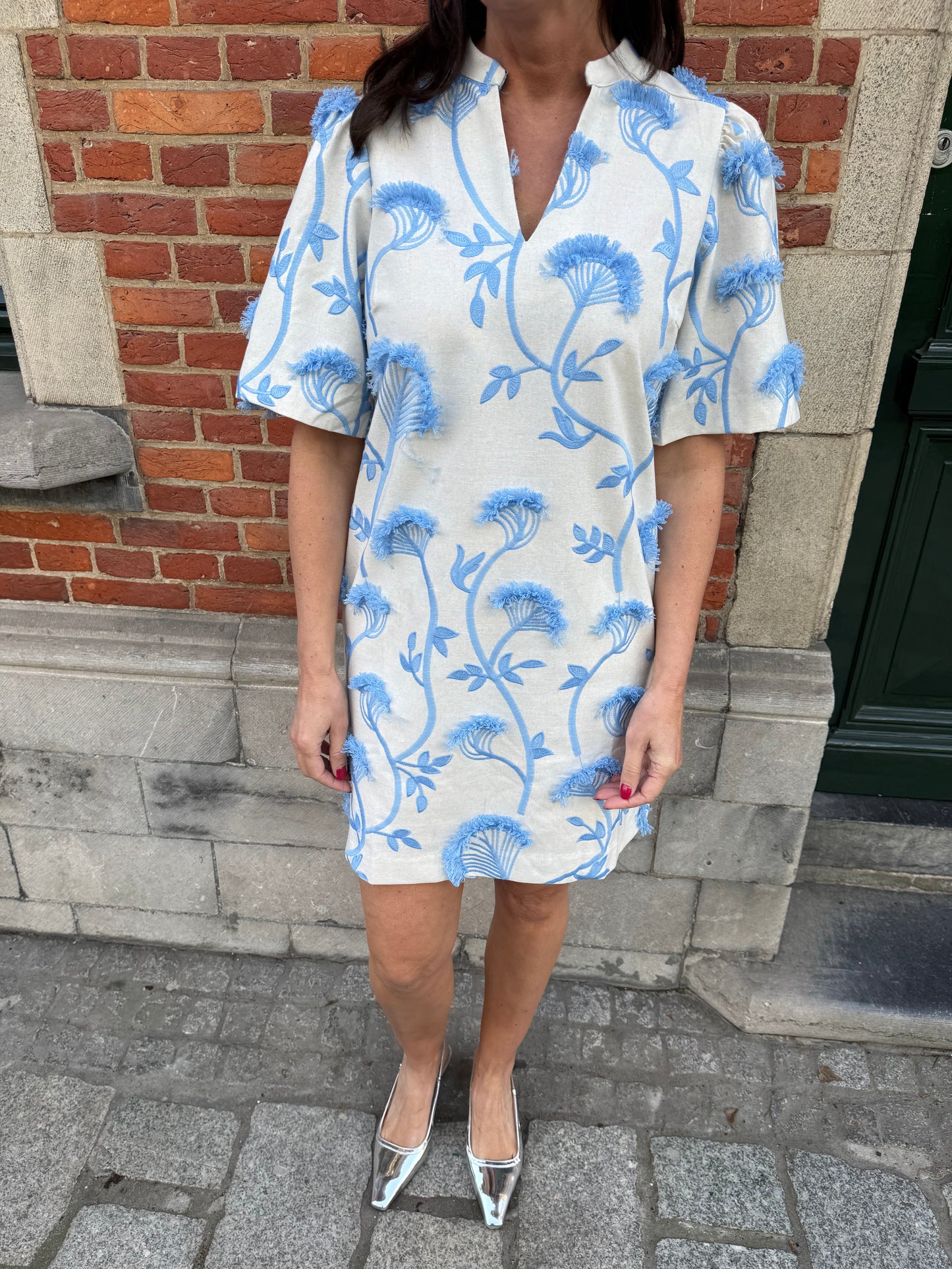 Minus Jurk Misja Skyway Blue