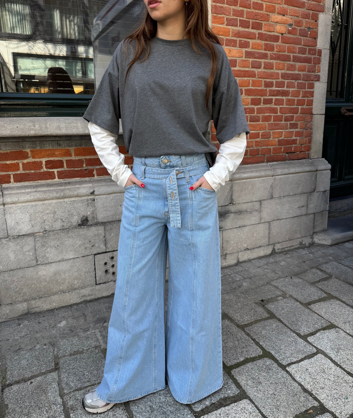 Liv The Label T-Shirt Feline Antraciete