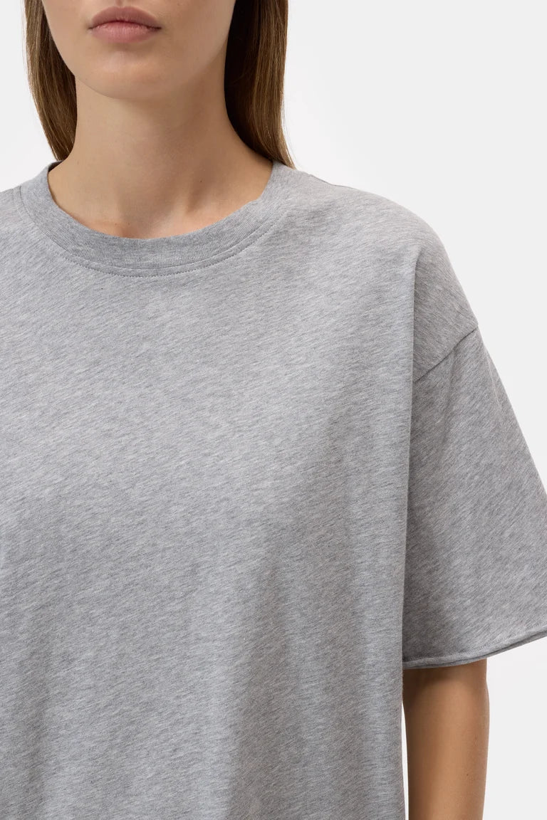 Closed T-Shirt Biokatoen Light Grey Melange