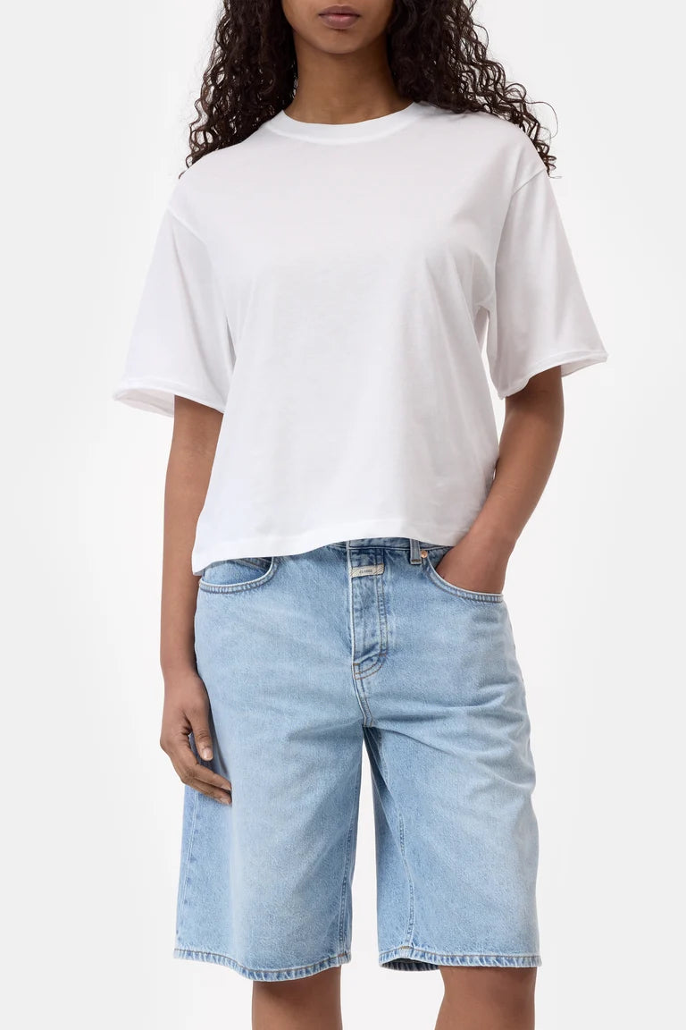 Closed T-Shirt Bio Katoen Wit