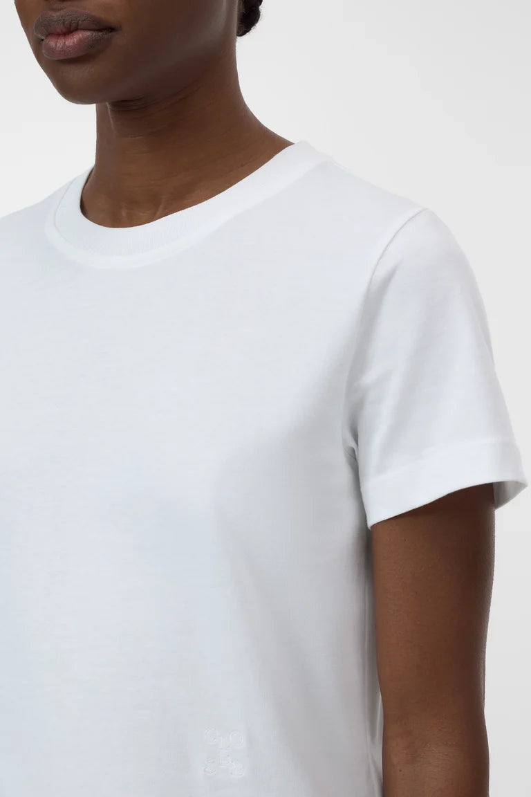 Closed T-Shirt Basic Katoen Wit