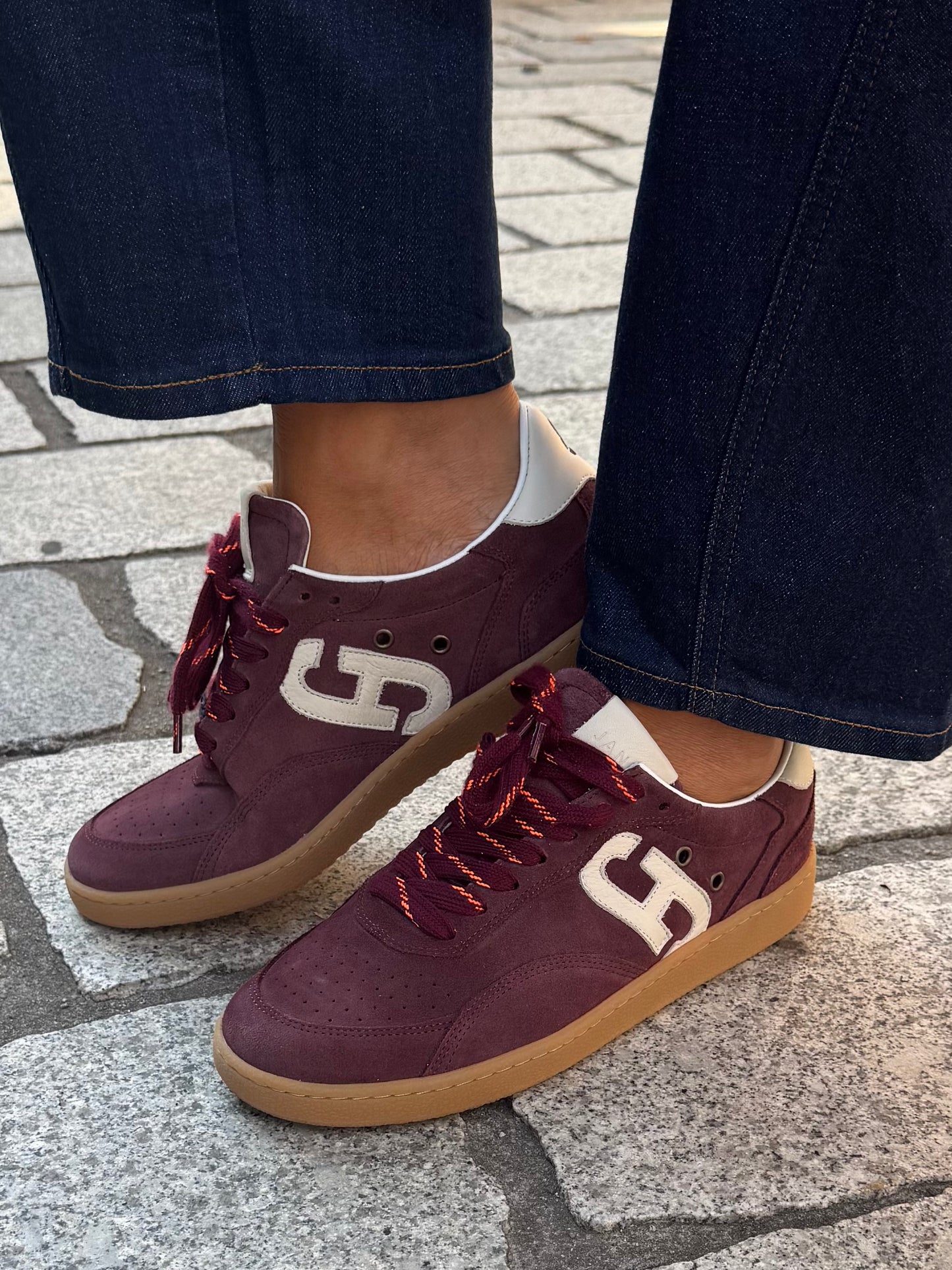 Janice Sneakers Stanley Burgundy