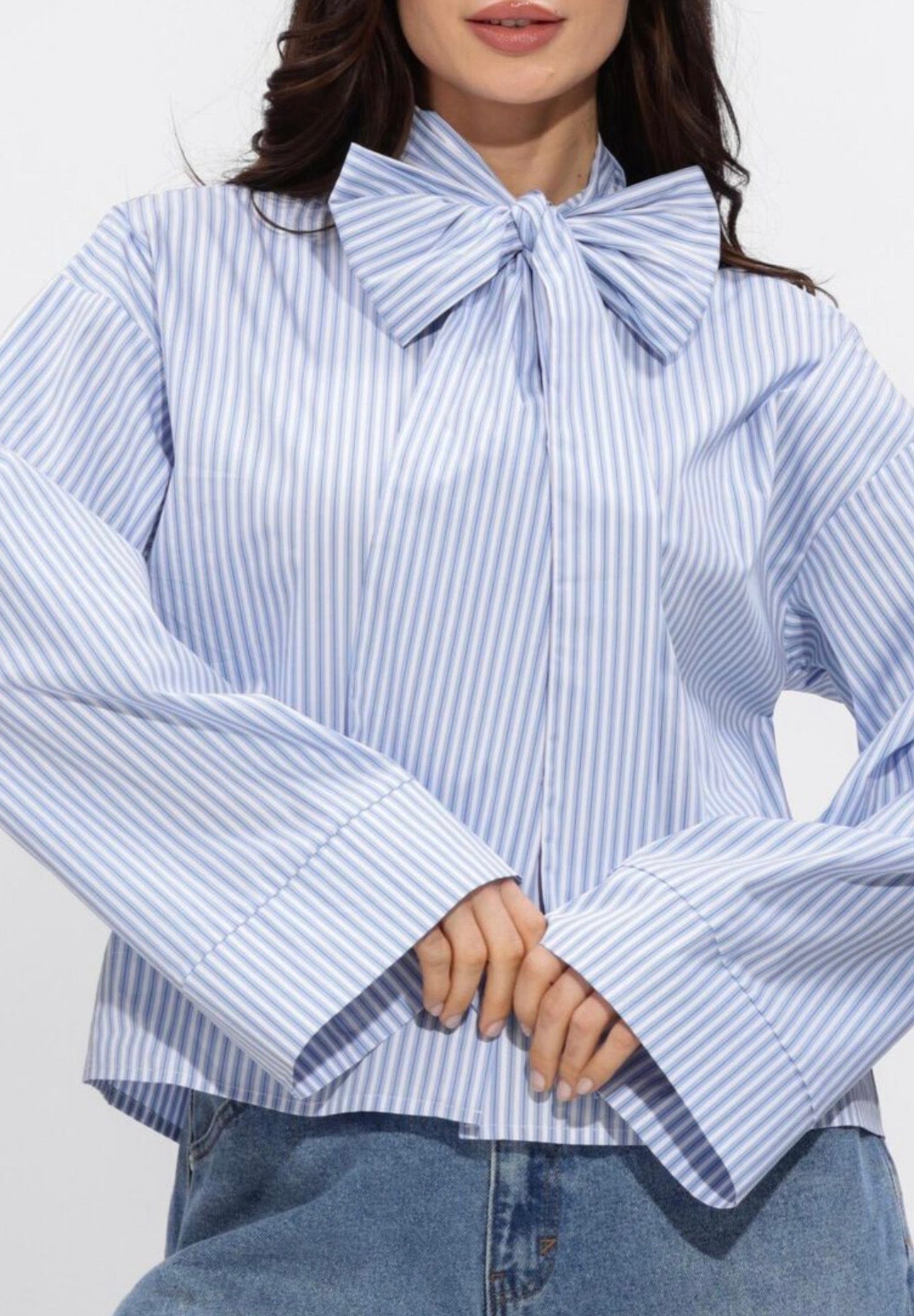 Minus Bloes met Strik MSSkye Skyway Blue Stripe