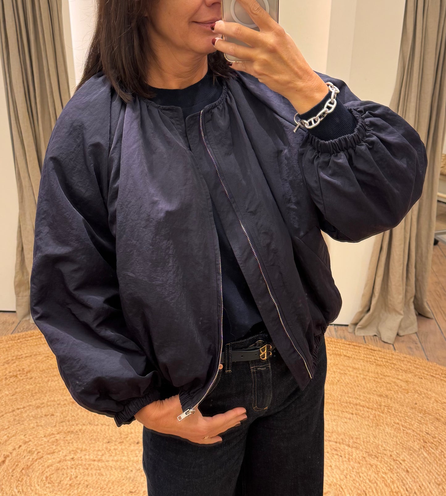 Eleh Jas Bomberjas Donker Blauw