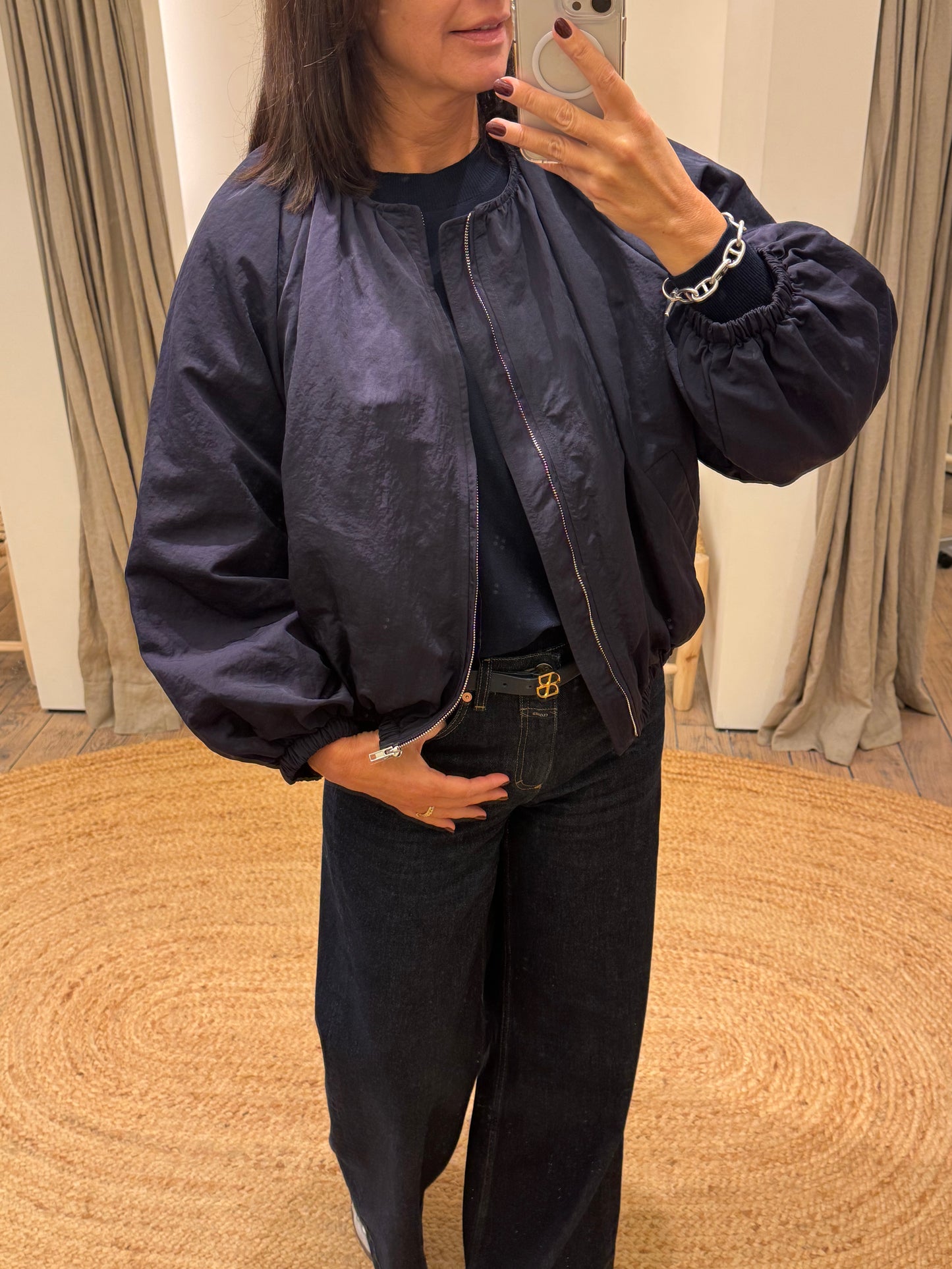 Eleh Jas Bomberjas Donker Blauw