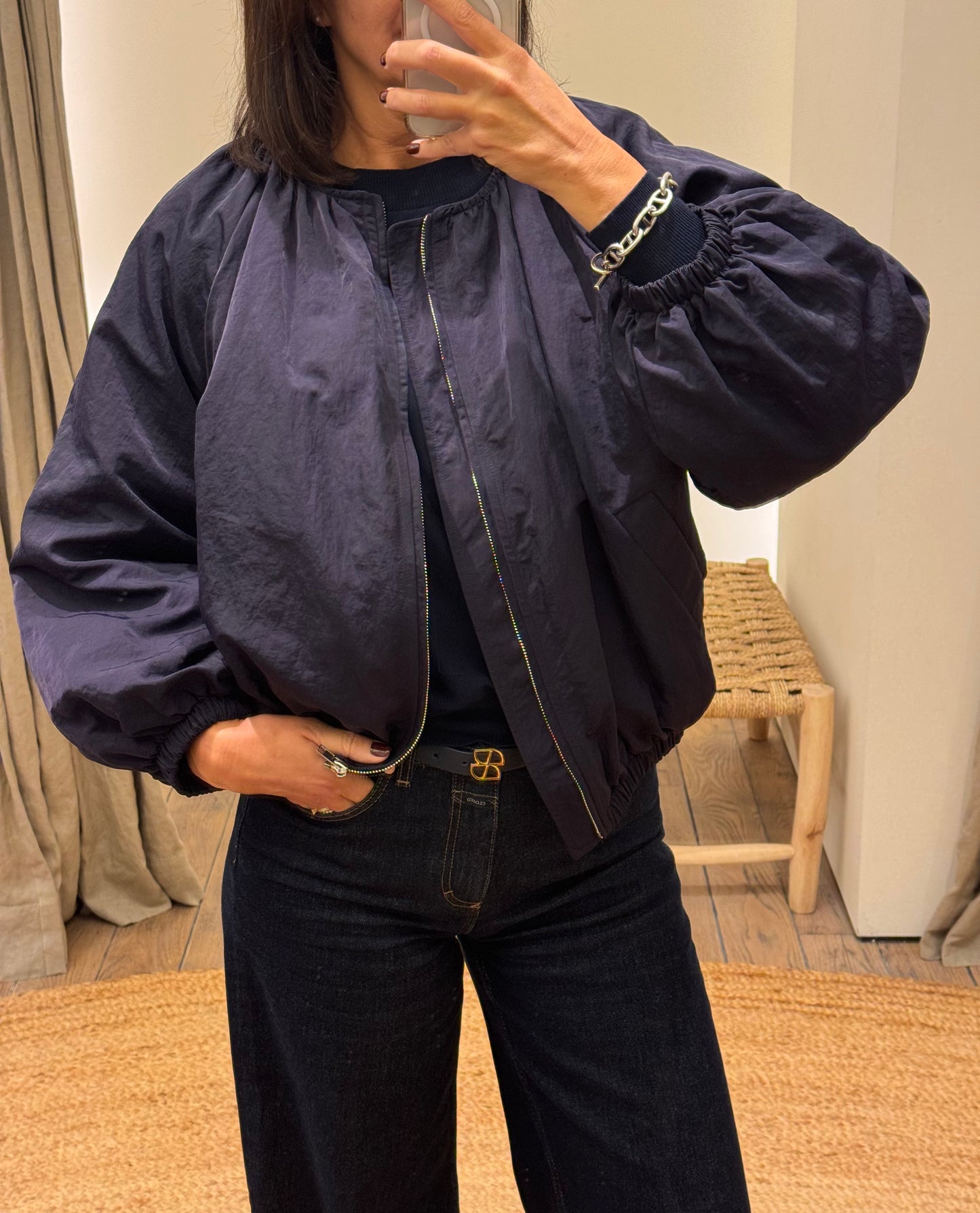 Eleh Jas Bomberjas Donker Blauw