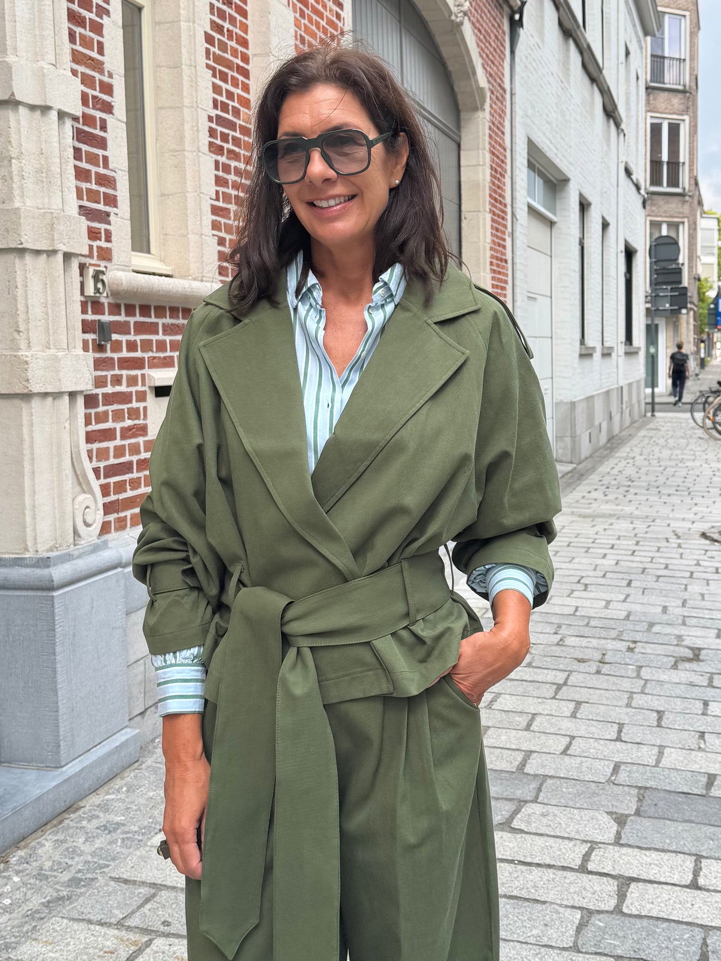 Liv The Label Jas Simone Khaki Green