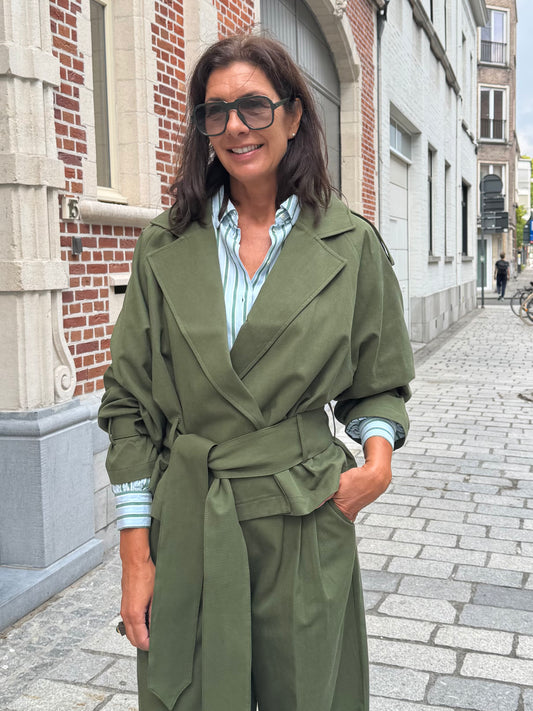Liv The Label Jas Simone Khaki Green