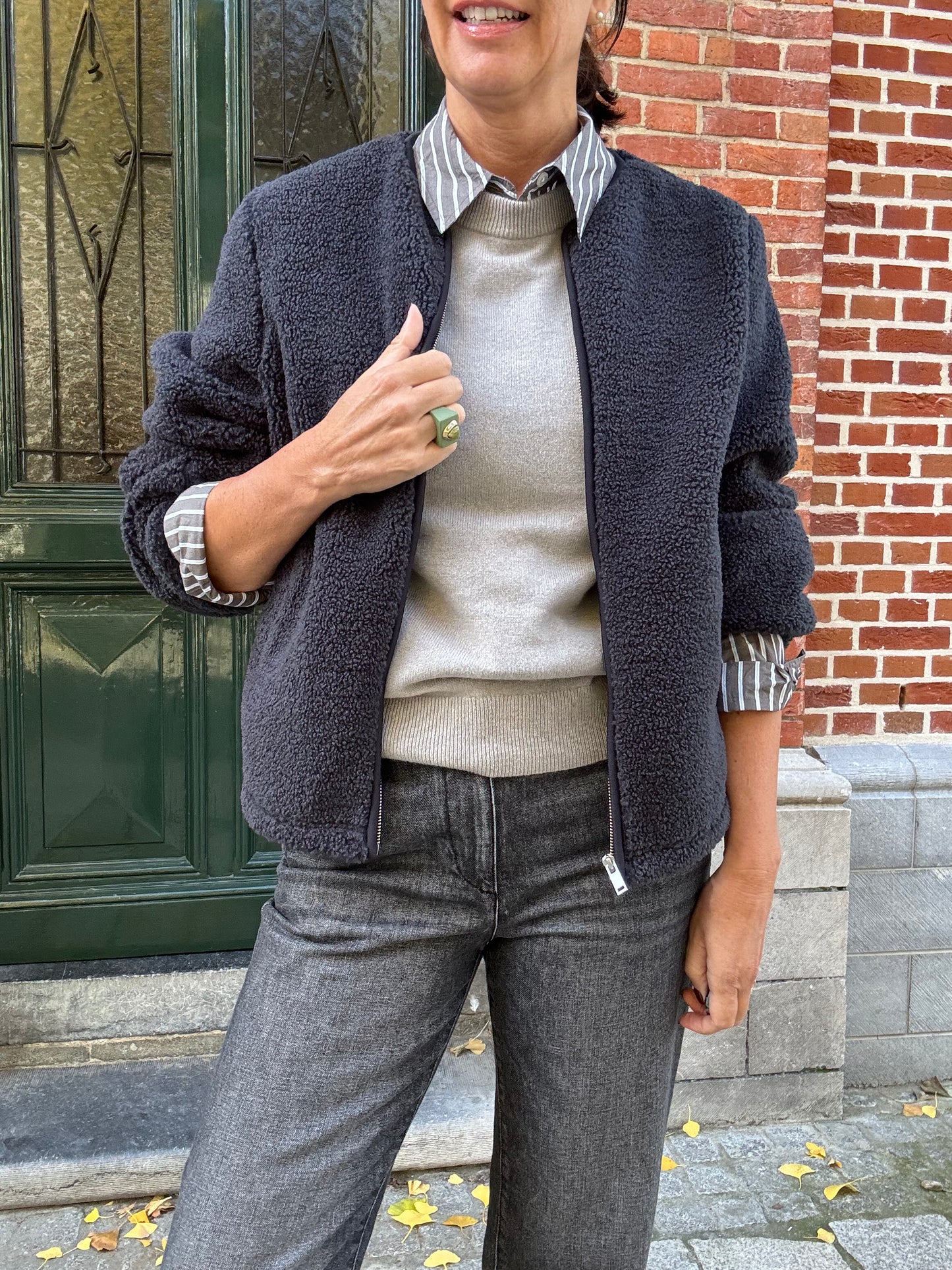 Samsoe Samsoe Jas Saautumn Charcoal Art