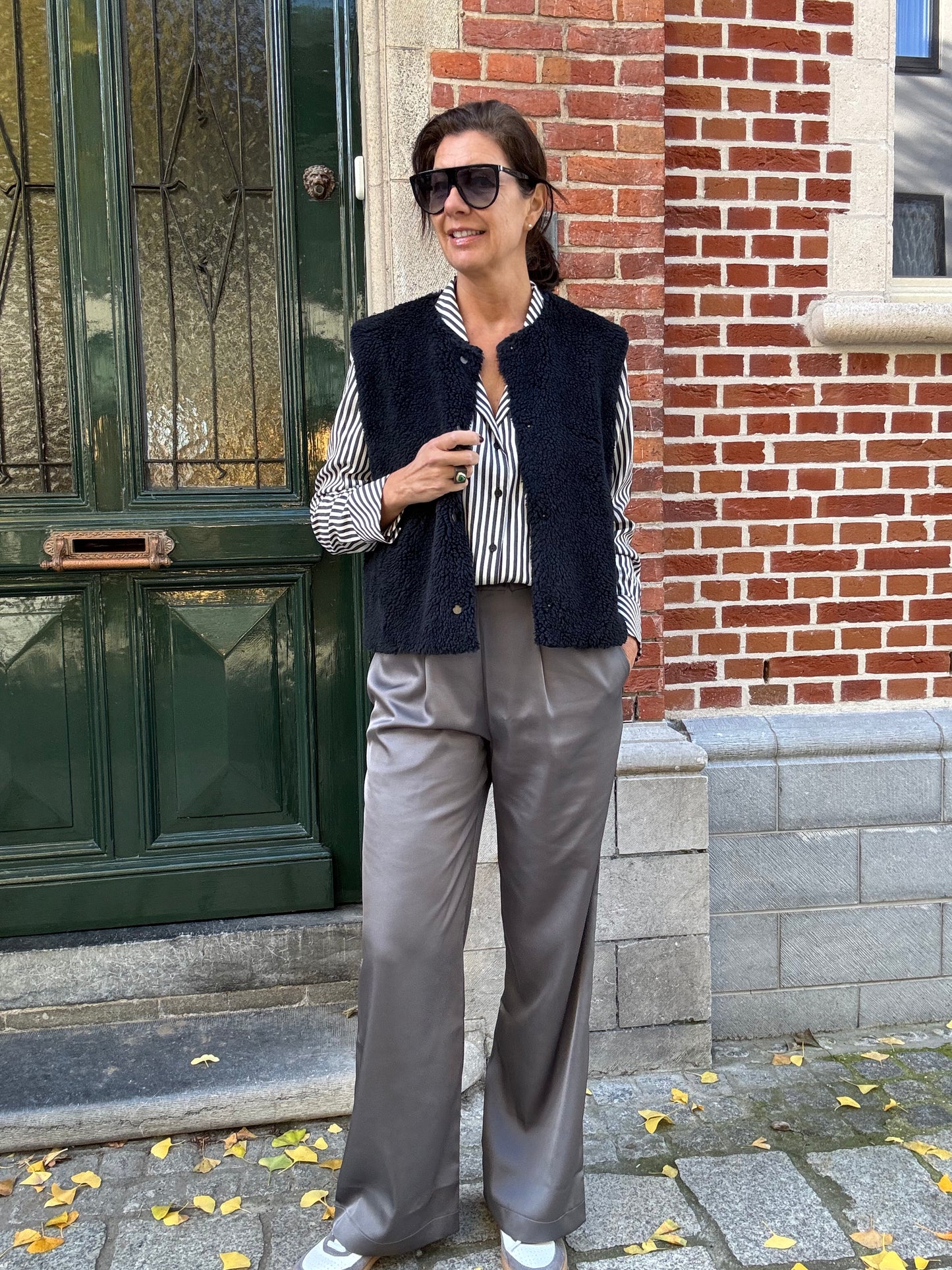 Bad Habits Broek Giulia Silver