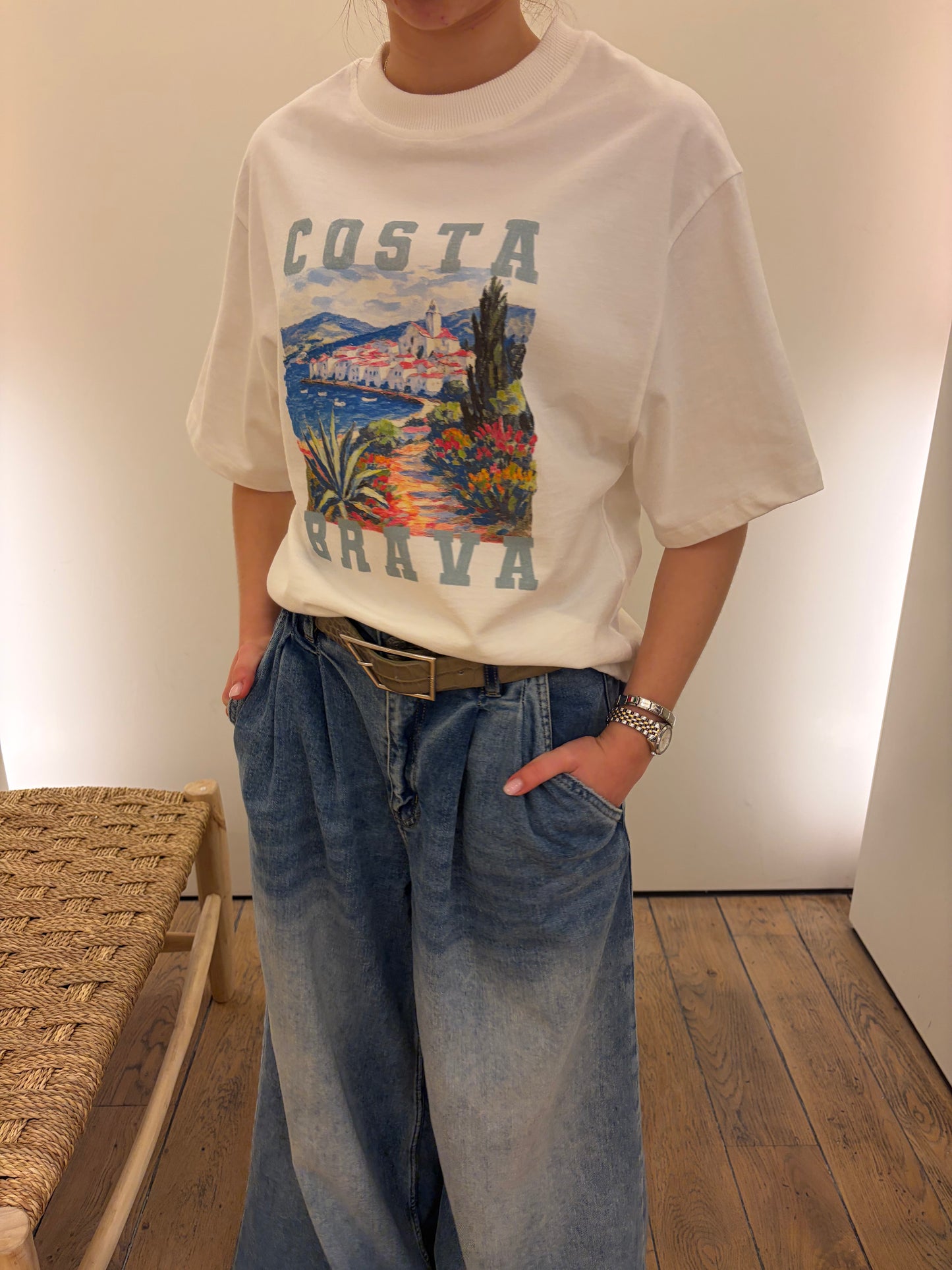 Badits T-shirt Lali Ecru